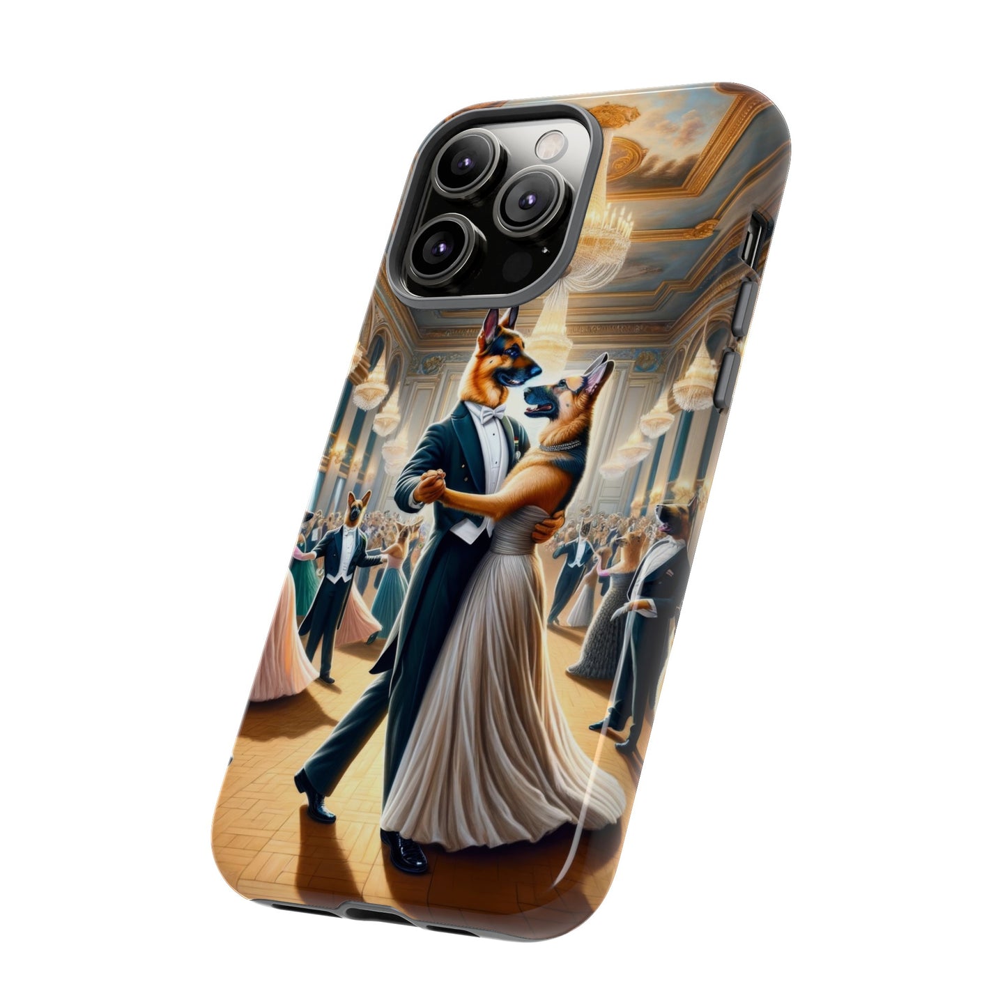 Dancing German Shepherds Tough Phone Case