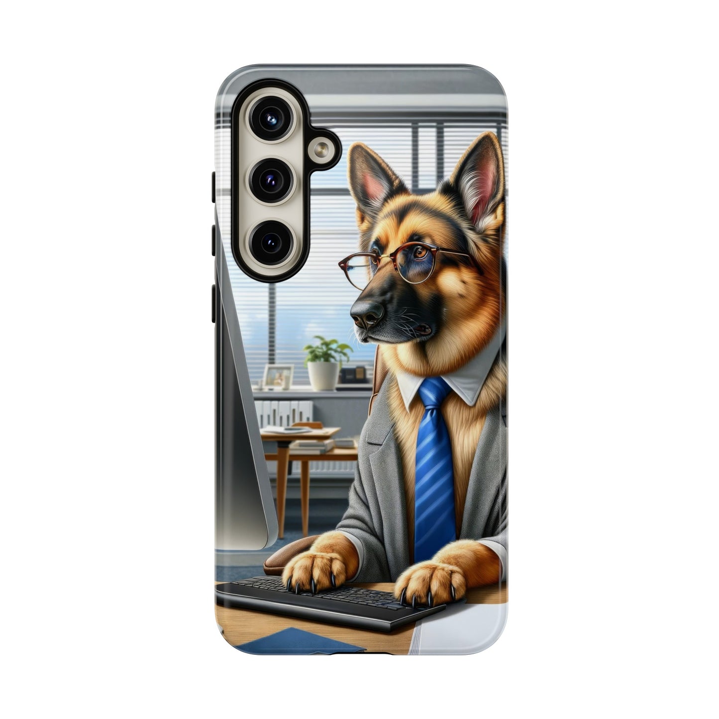 German Shepherd Working Tough Phone Case