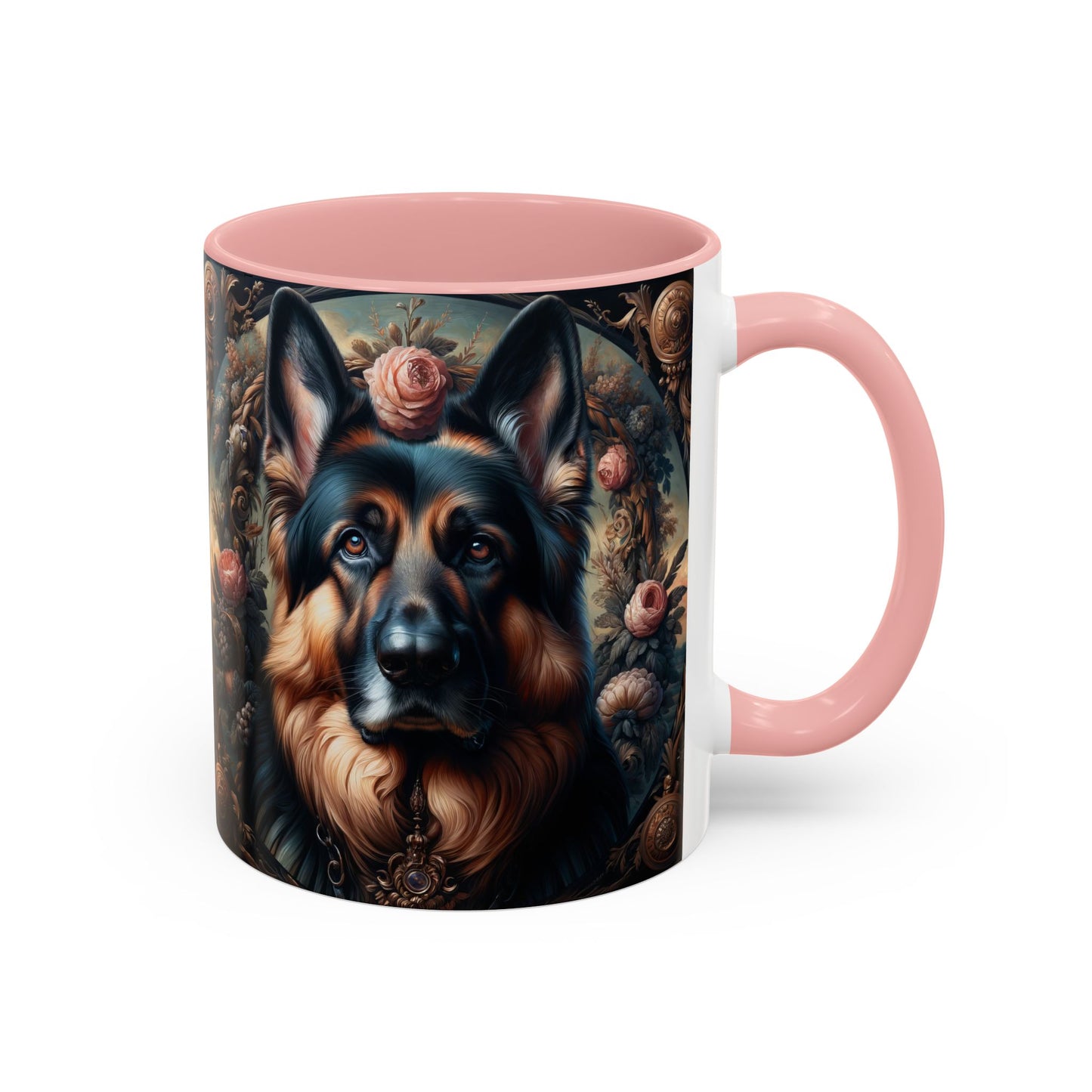 Gothic, high angle German Shepherd Coffee Mug