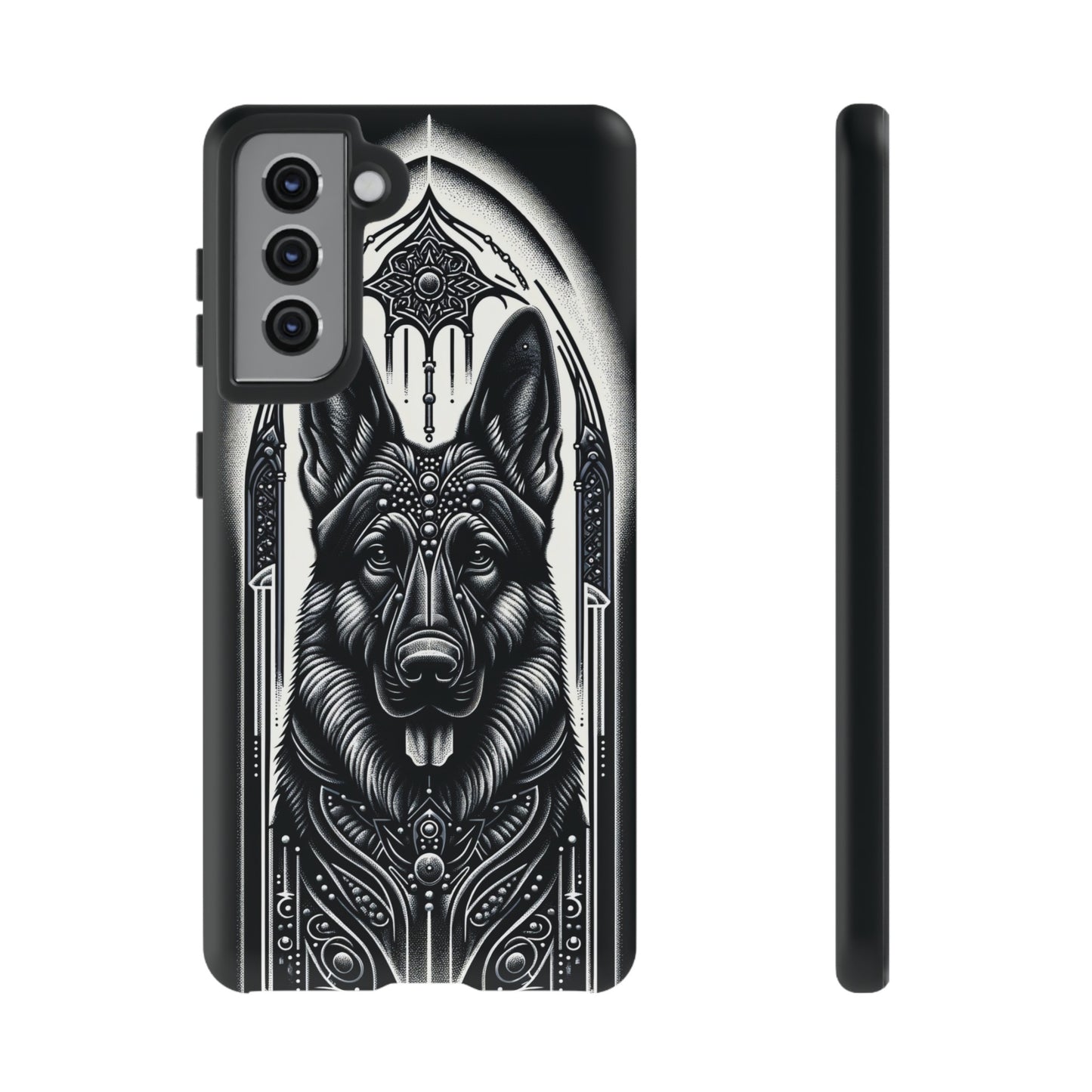 Futuristic German Shepherd Phone Case