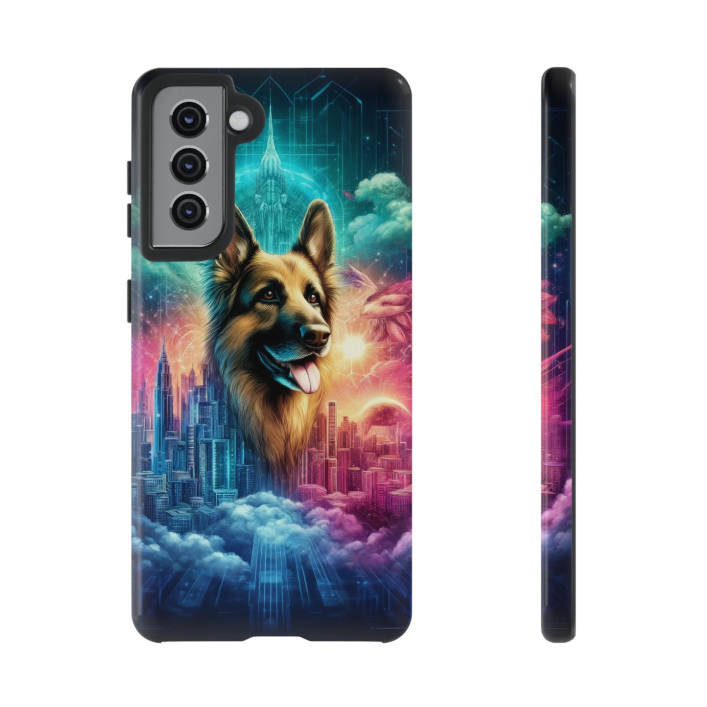 Dreamy fantasy German Shepherd Phone Case