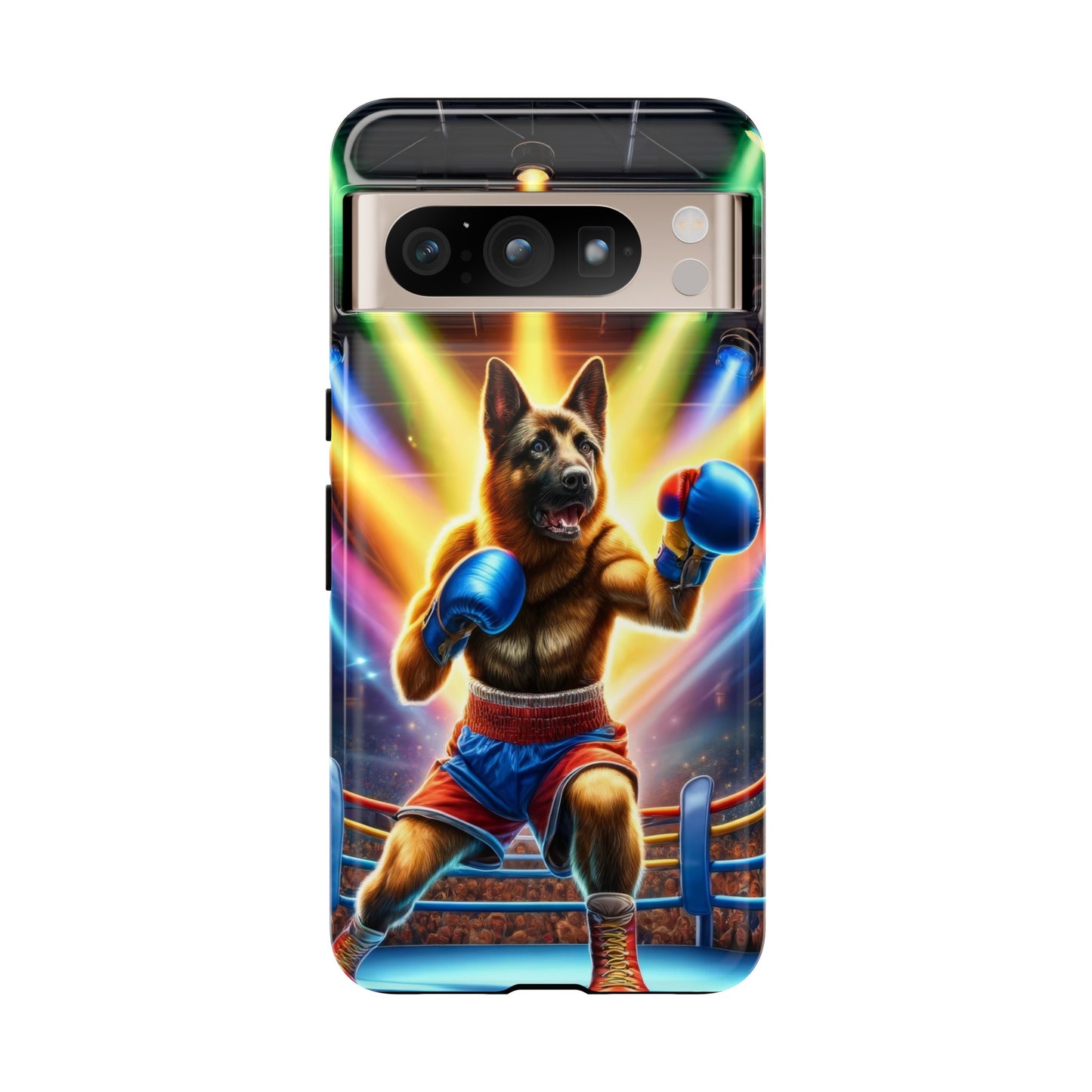 German Shepherd Boxing Phone Case