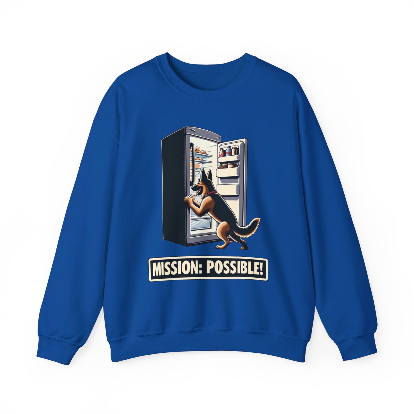 Mission Possible Sweatshirt (10 colors) (German Shepherd)