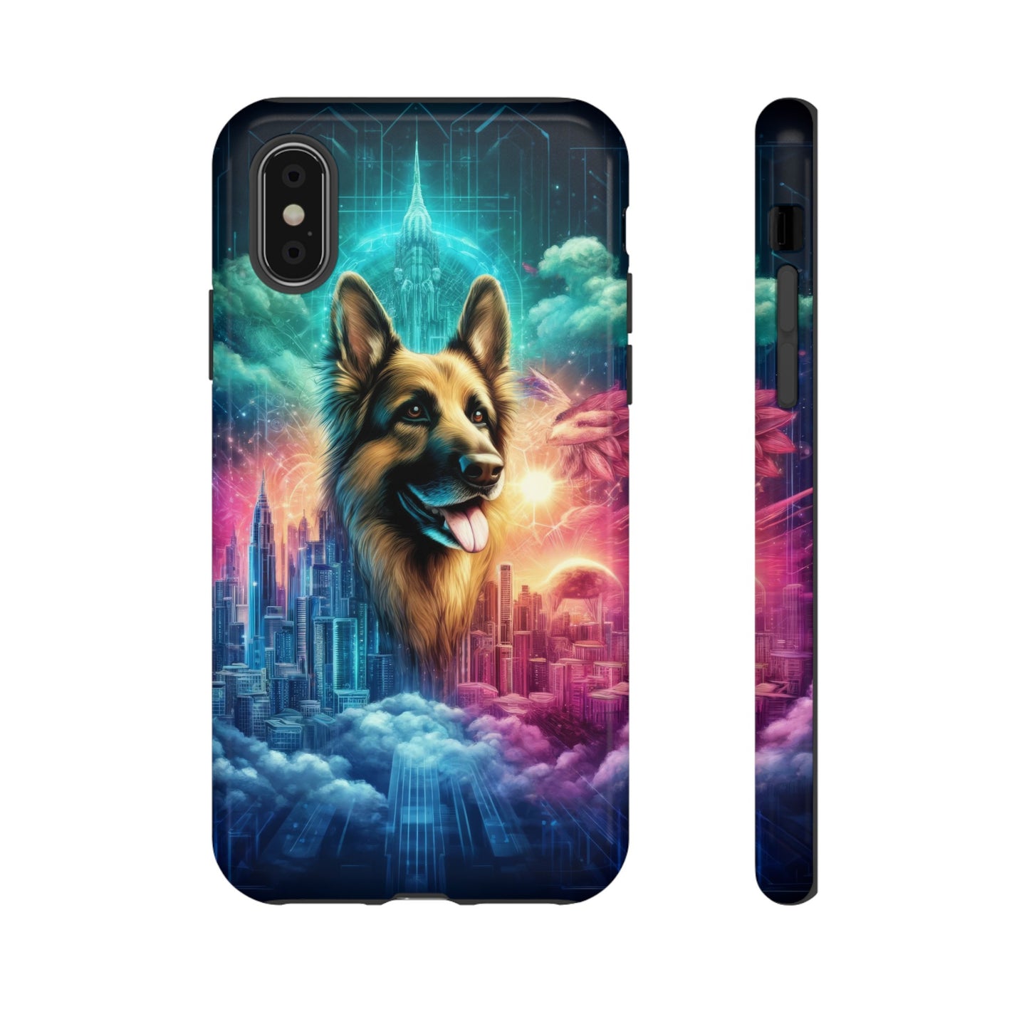 Dreamy fantasy German Shepherd Phone Case