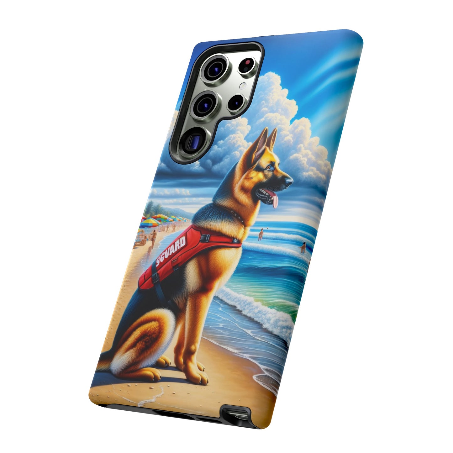 German Shepherd Lifeguard Phone Case