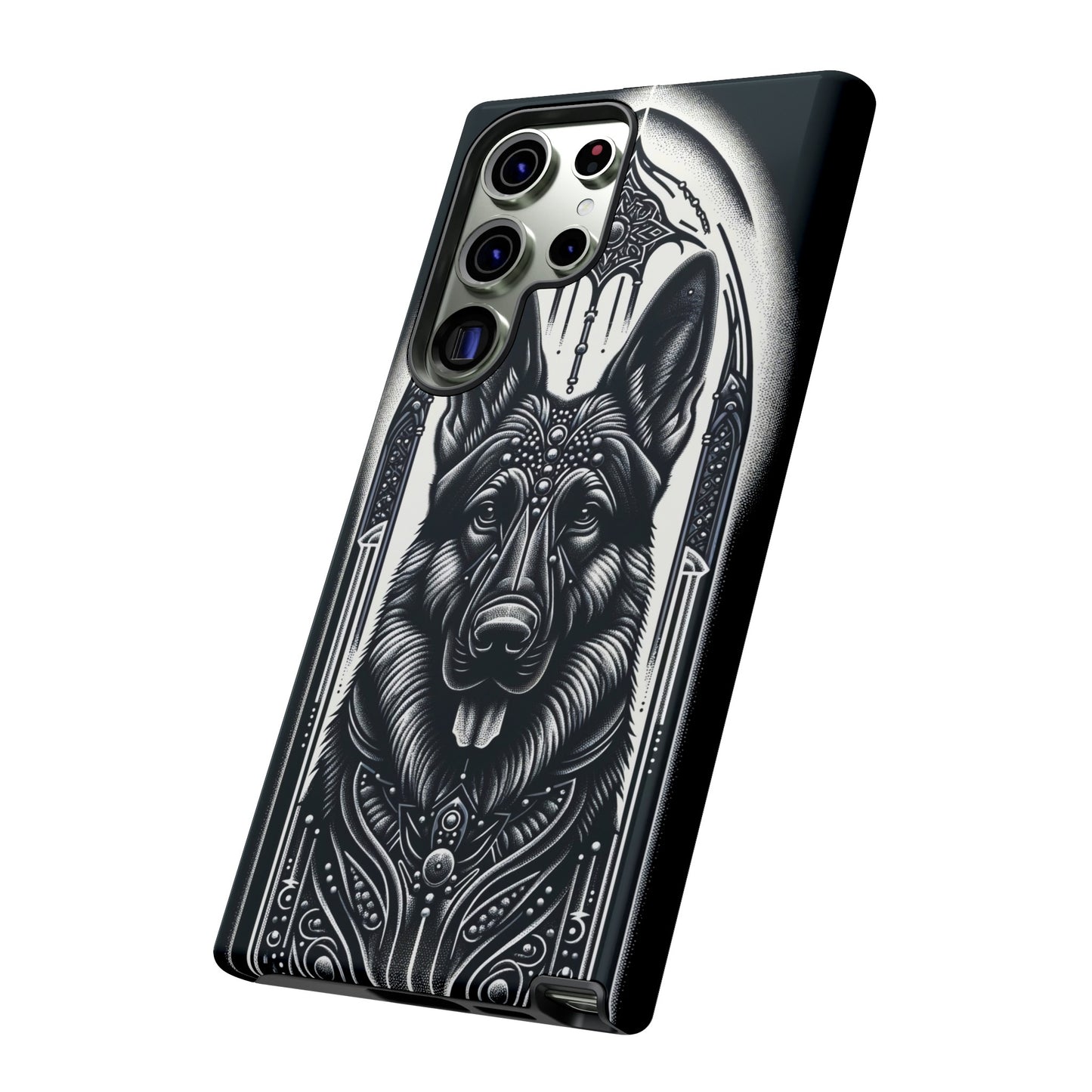 Futuristic German Shepherd Phone Case