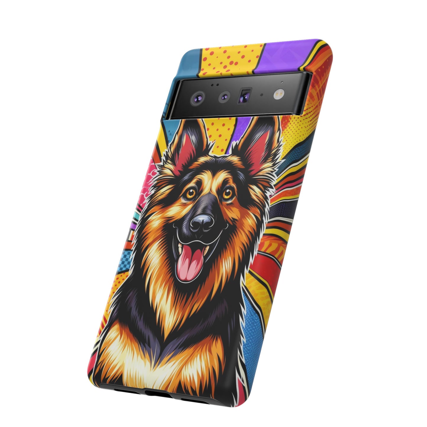 Anime style German Shepherd Phone Case