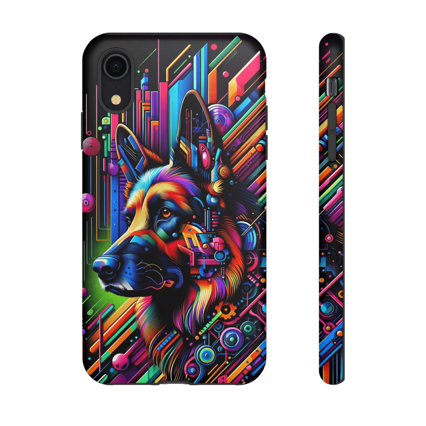 Constructivism and dadaism German Shepherd Phone Case