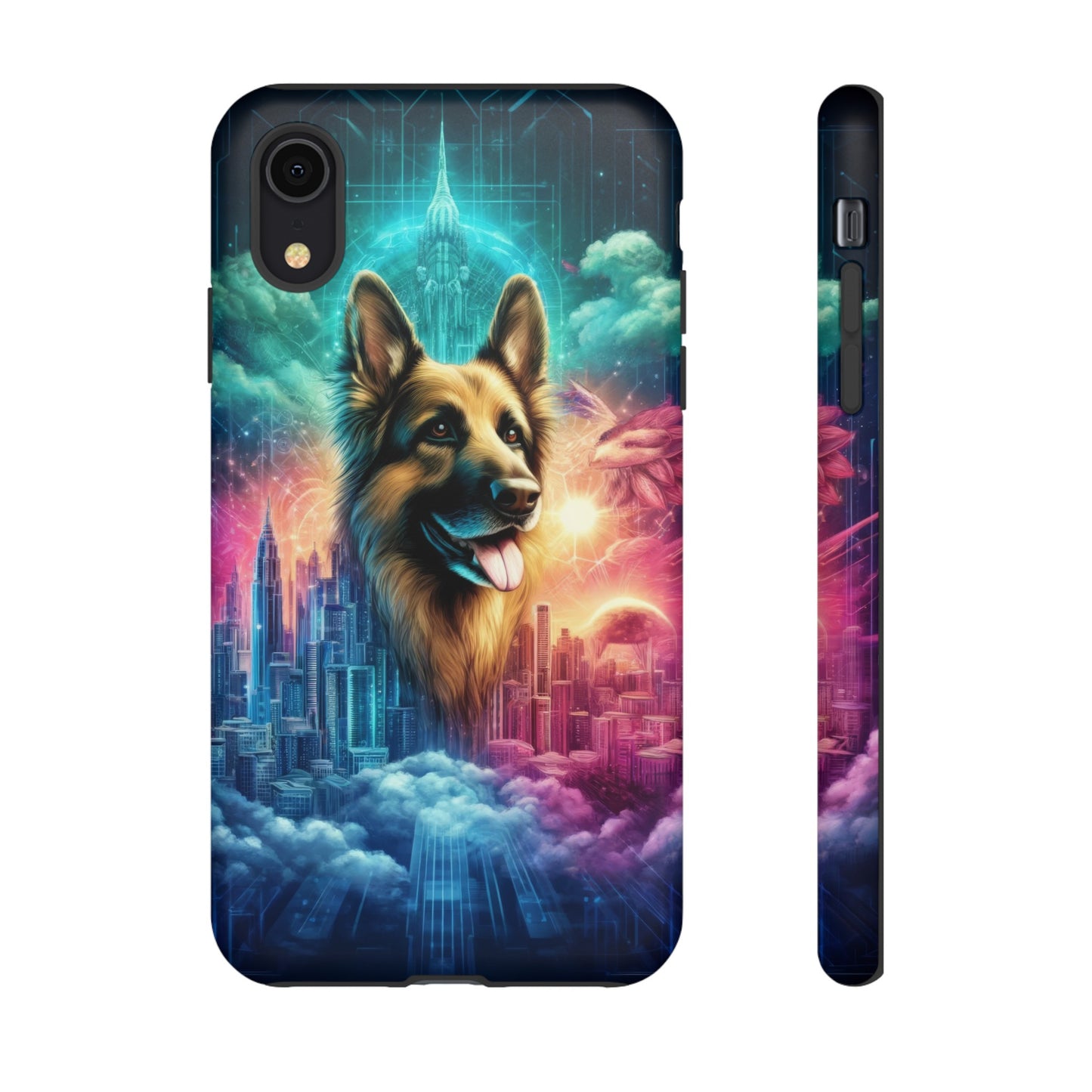 Dreamy fantasy German Shepherd Phone Case