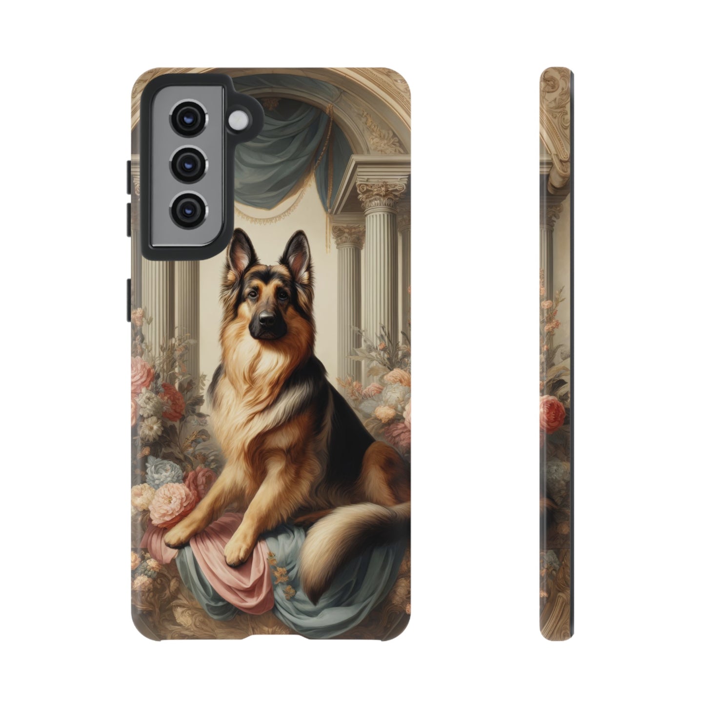 Neo-classical German Shepherd Phone Case