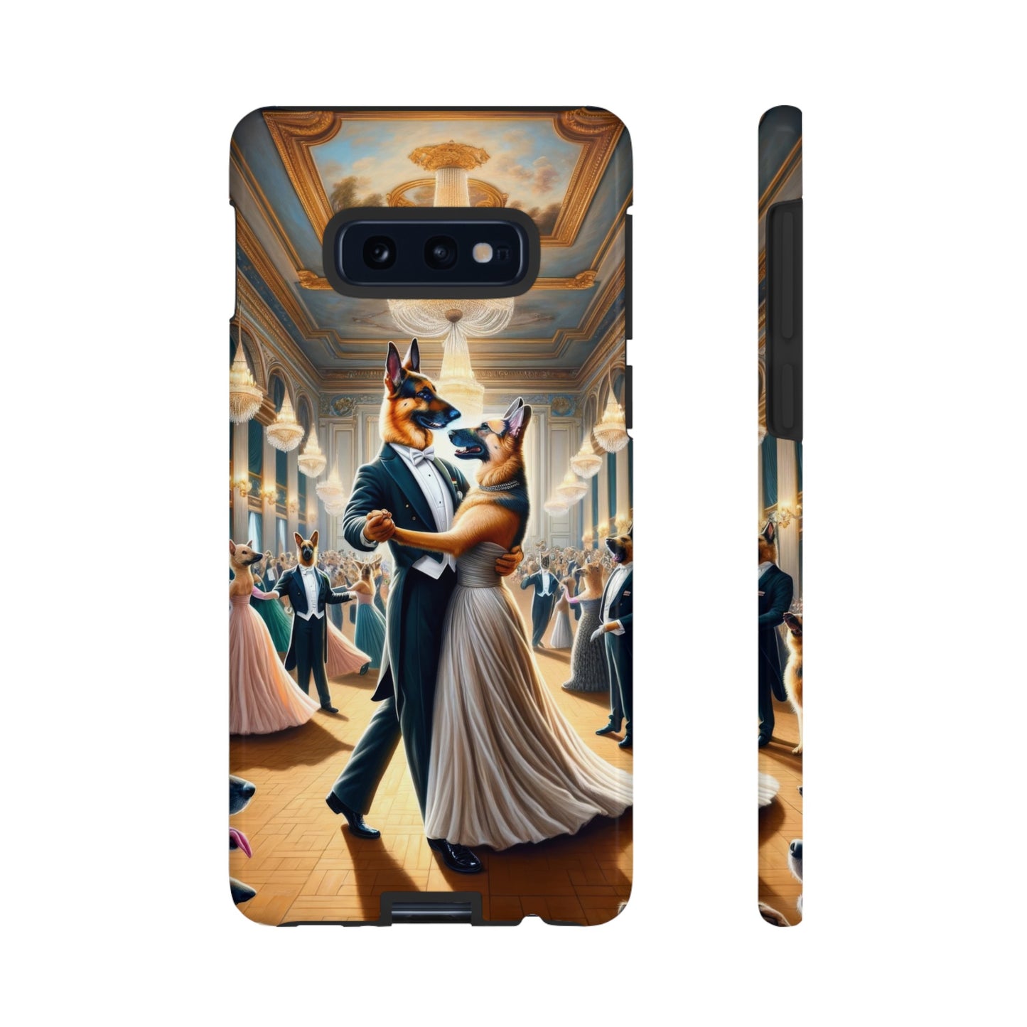 Dancing German Shepherds Tough Phone Case