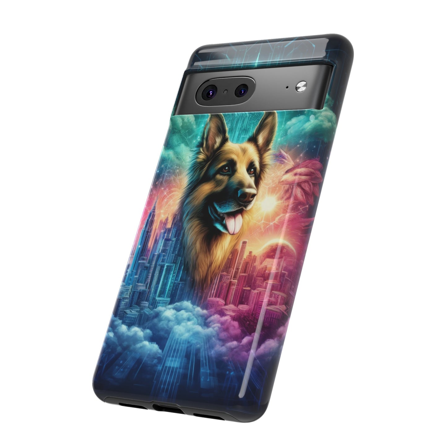 Dreamy fantasy German Shepherd Phone Case