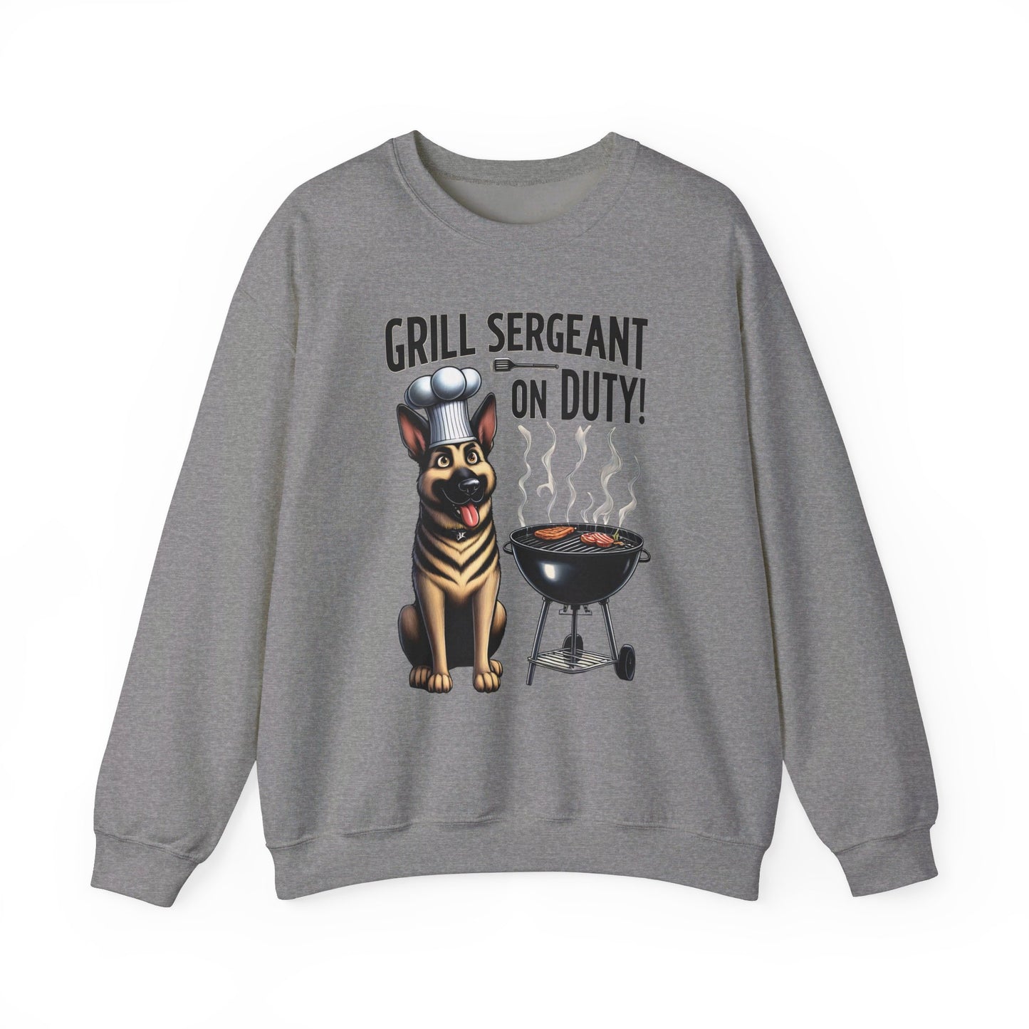 Grill Sergant Sweatshirt (10 colors) (German Shepherd)