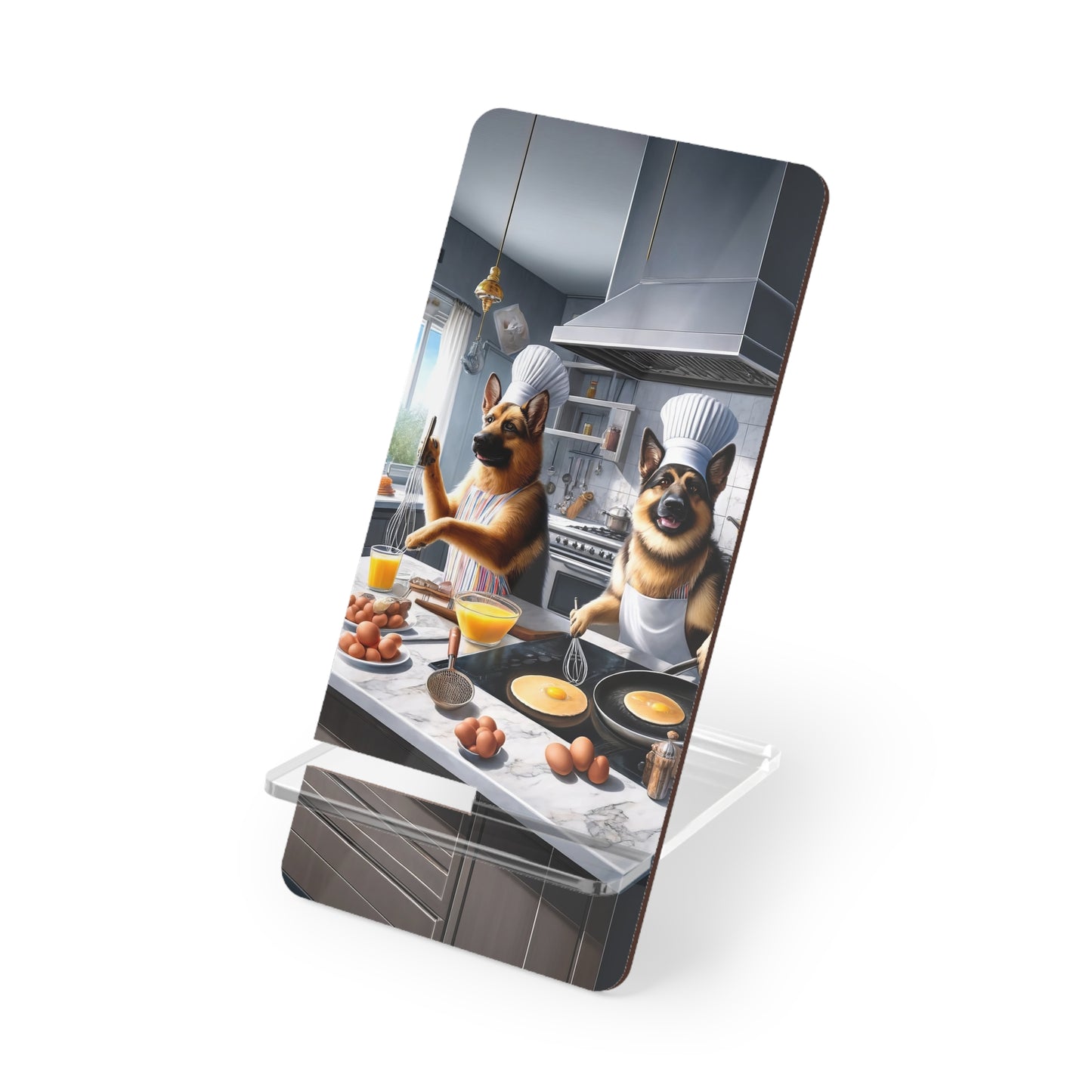 Cooking German Shepherds Smartphone Stand