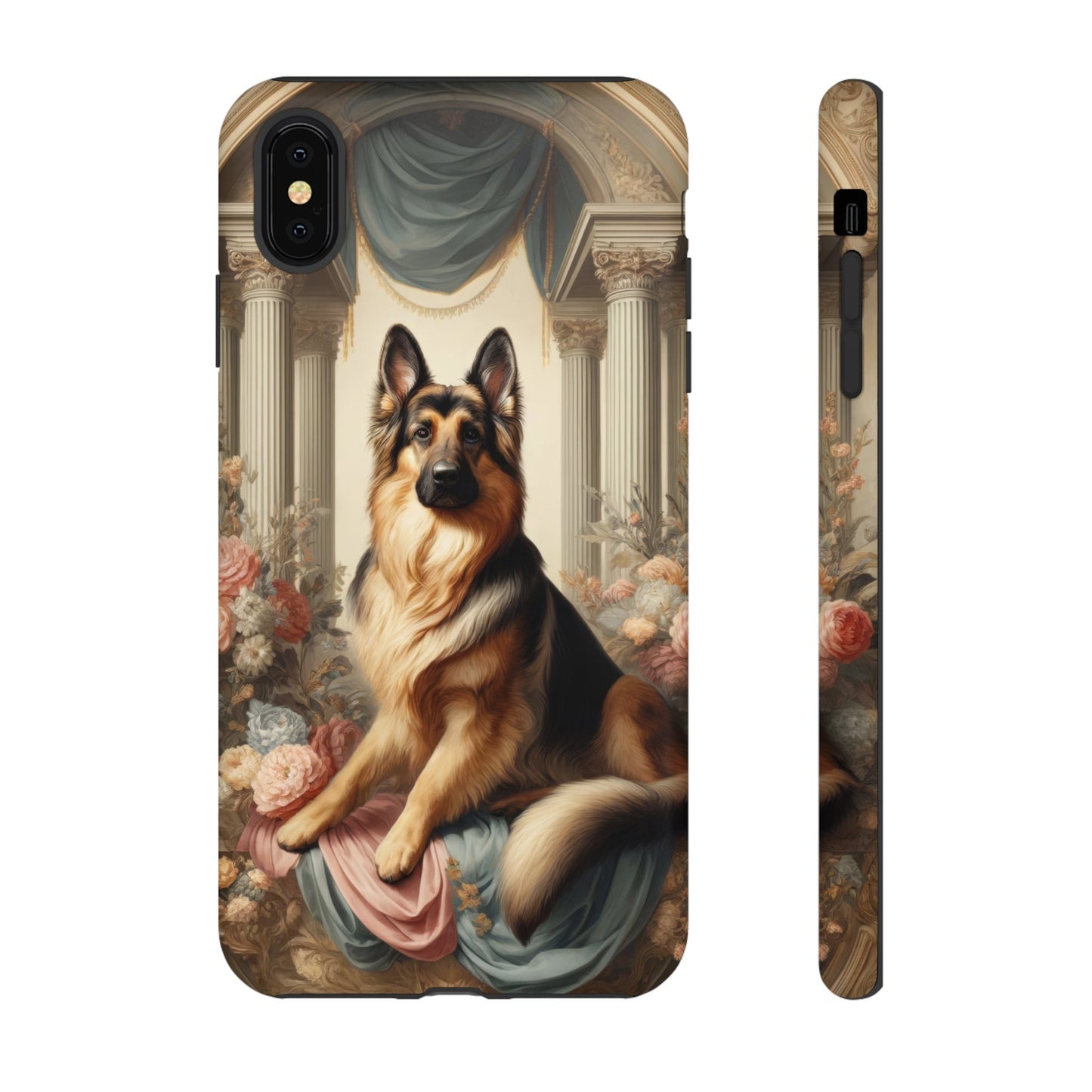 Neo-classical German Shepherd Phone Case