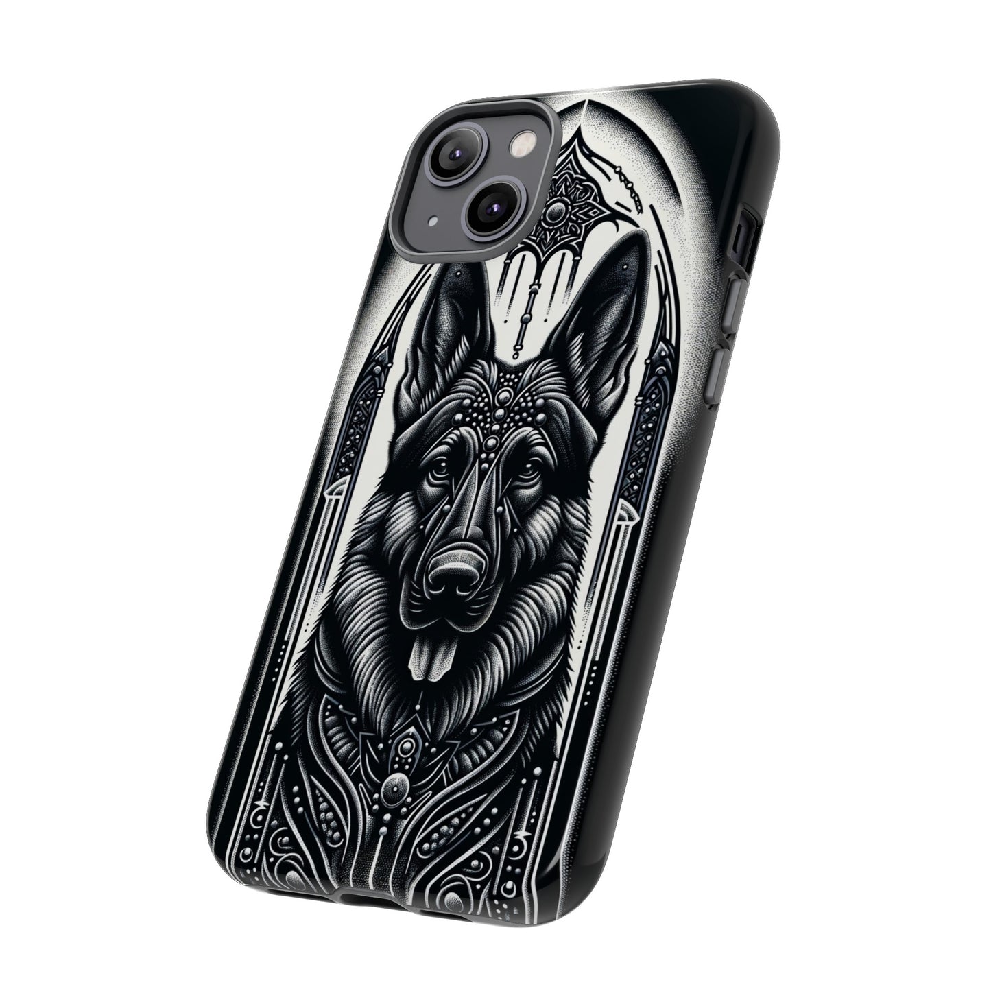 Futuristic German Shepherd Phone Case