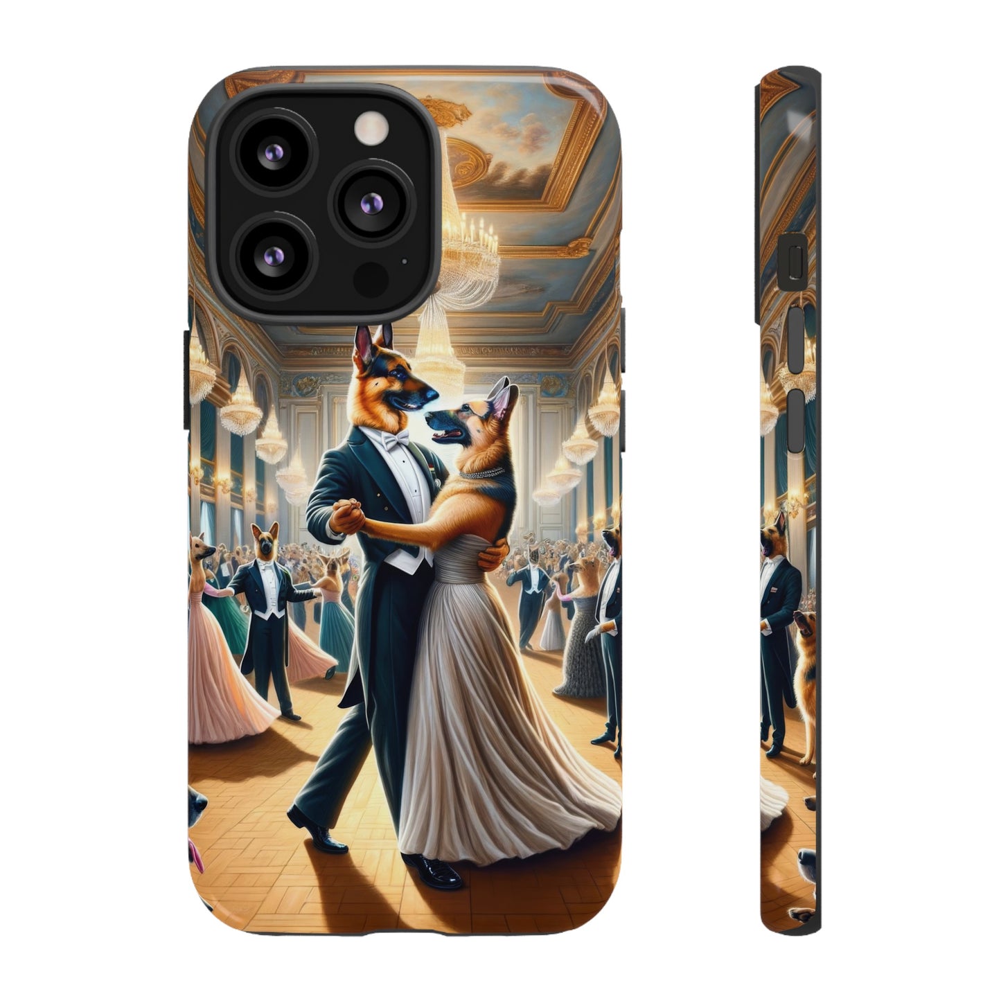 Dancing German Shepherds Tough Phone Case