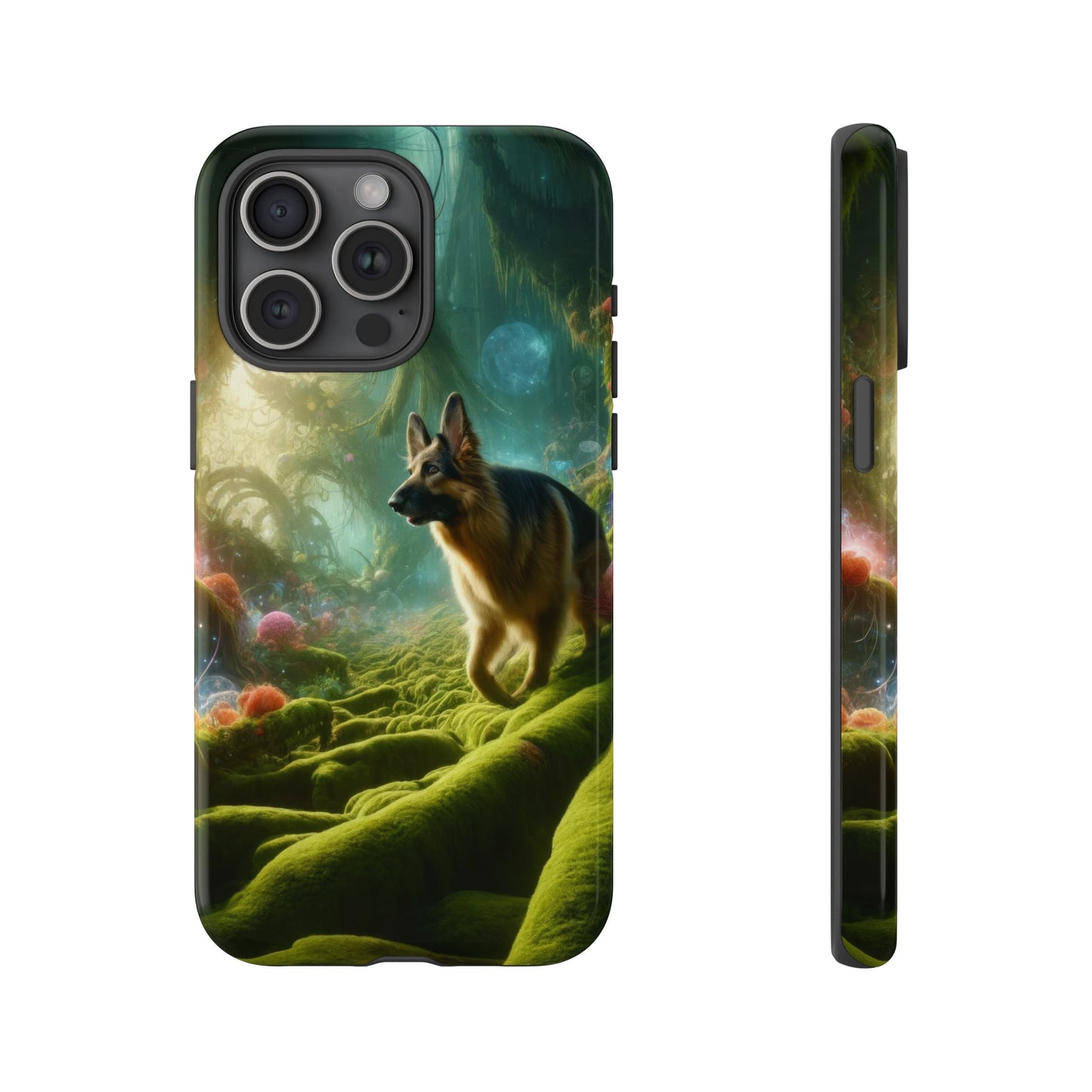 Sci-fi fantasy German Shepherd Phone Case