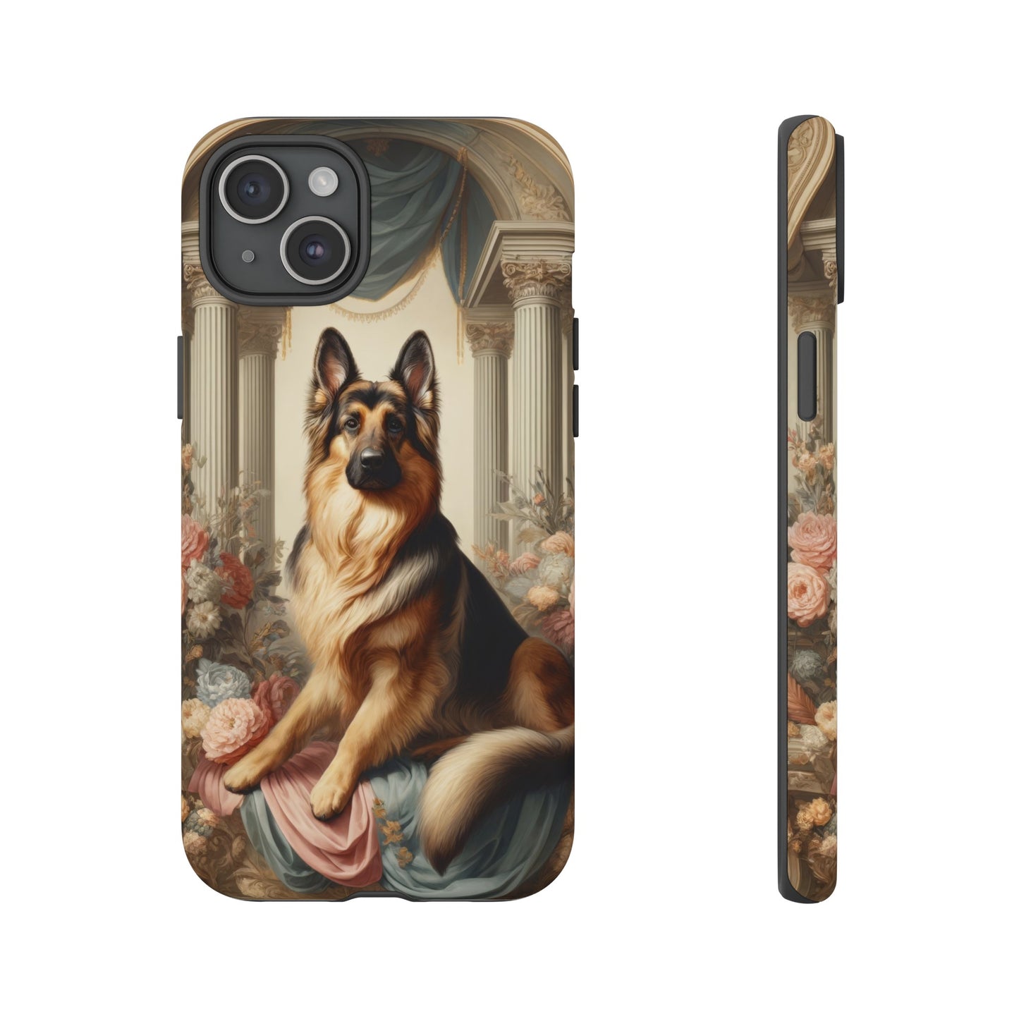 Neo-classical German Shepherd Phone Case