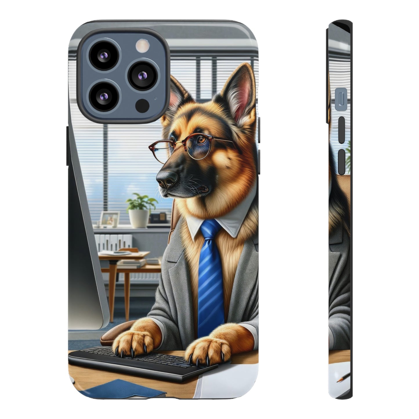 German Shepherd Working Tough Phone Case