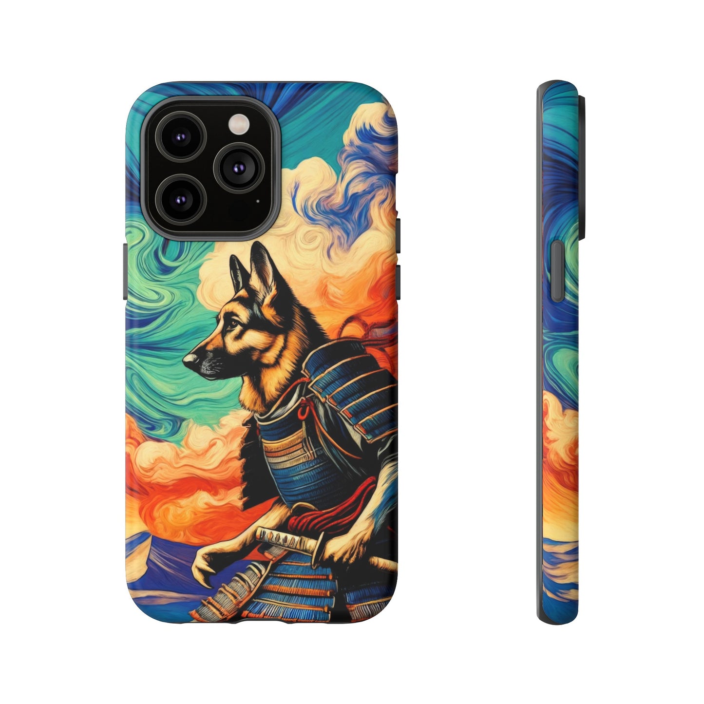 Samurai German Shepherd Phone Case