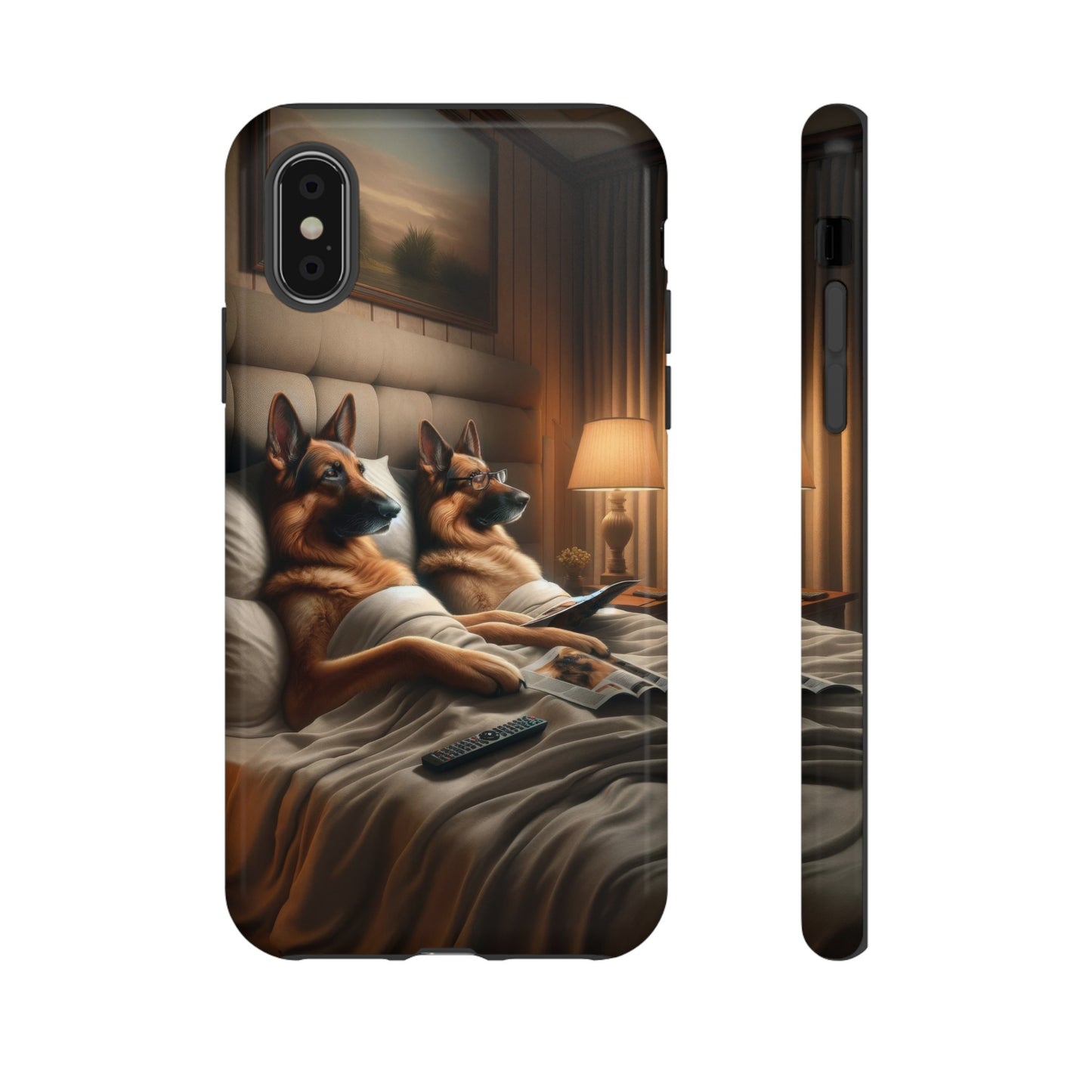 Sleeping German Shepherds Tough Phone Case