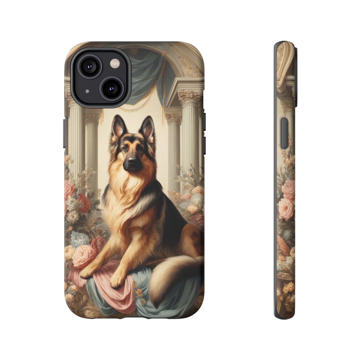 Neo-classical German Shepherd Phone Case