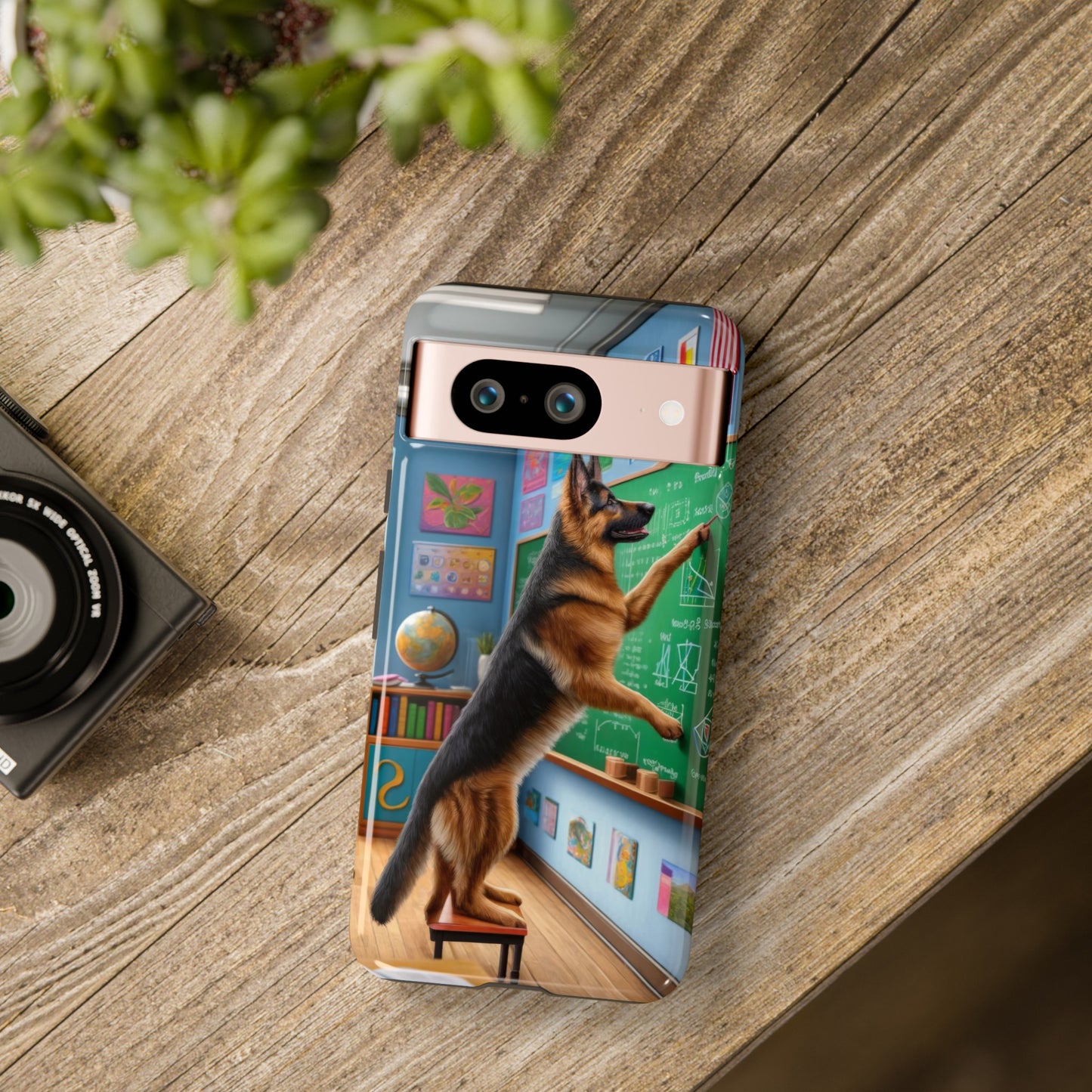 German Shepherd Vacation Phone Case