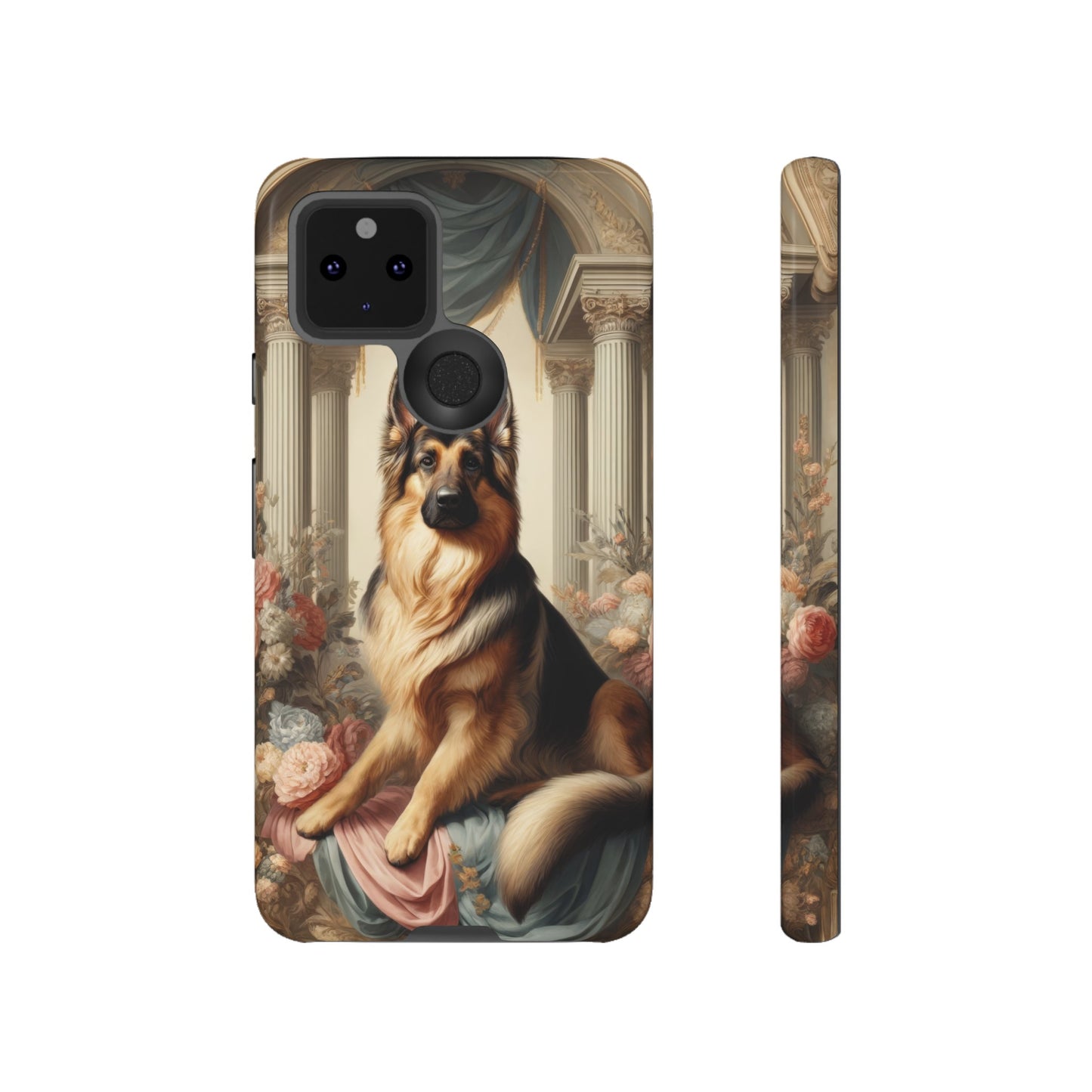 Neo-classical German Shepherd Phone Case