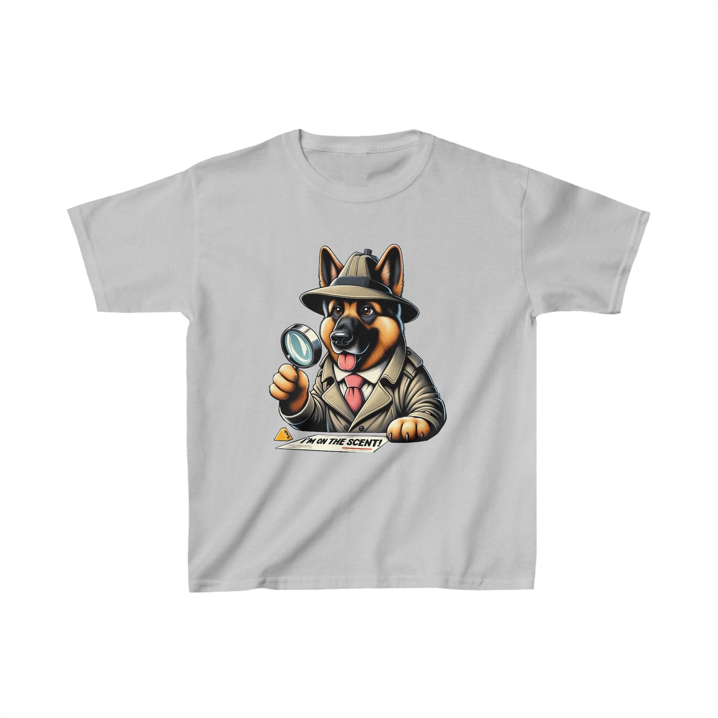 I'm on the Scent Kids Size T-Shirt (Multi colors) (German Shepherd)