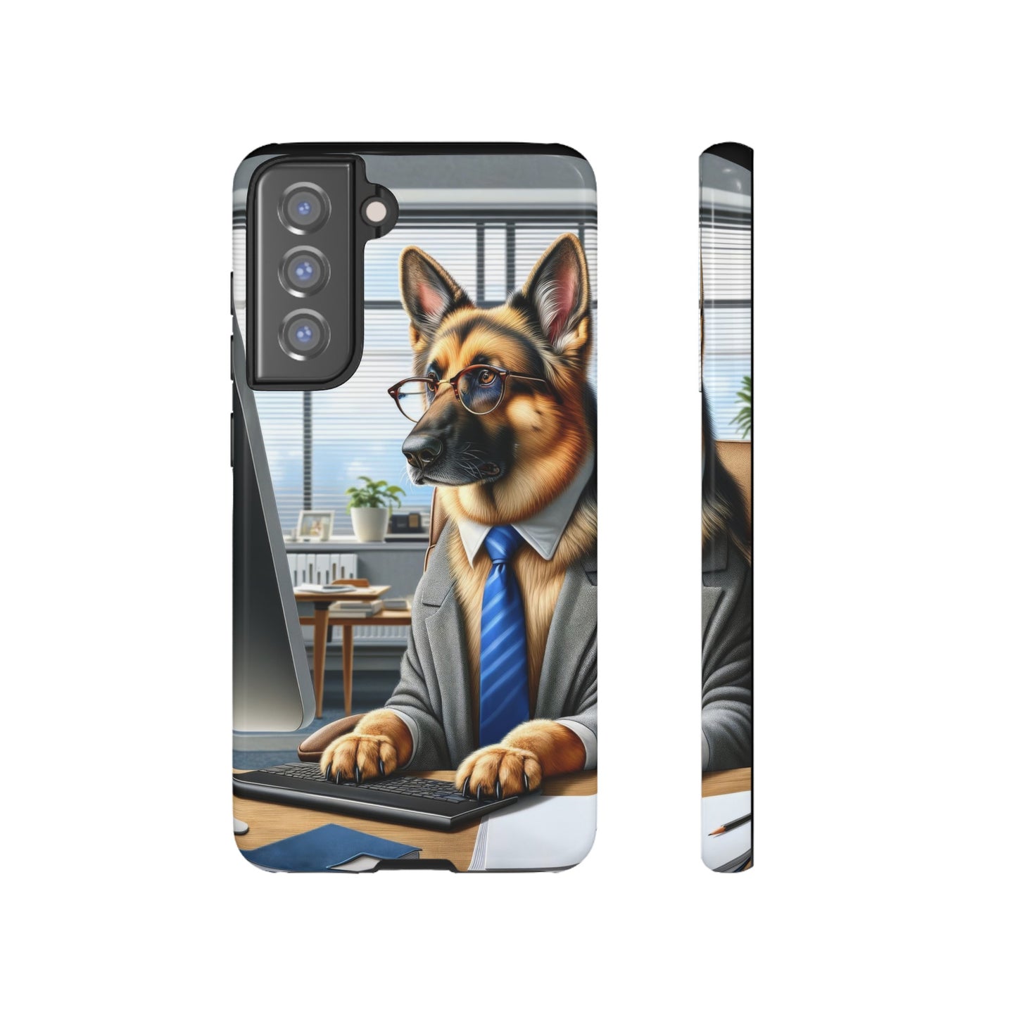 German Shepherd Working Tough Phone Case