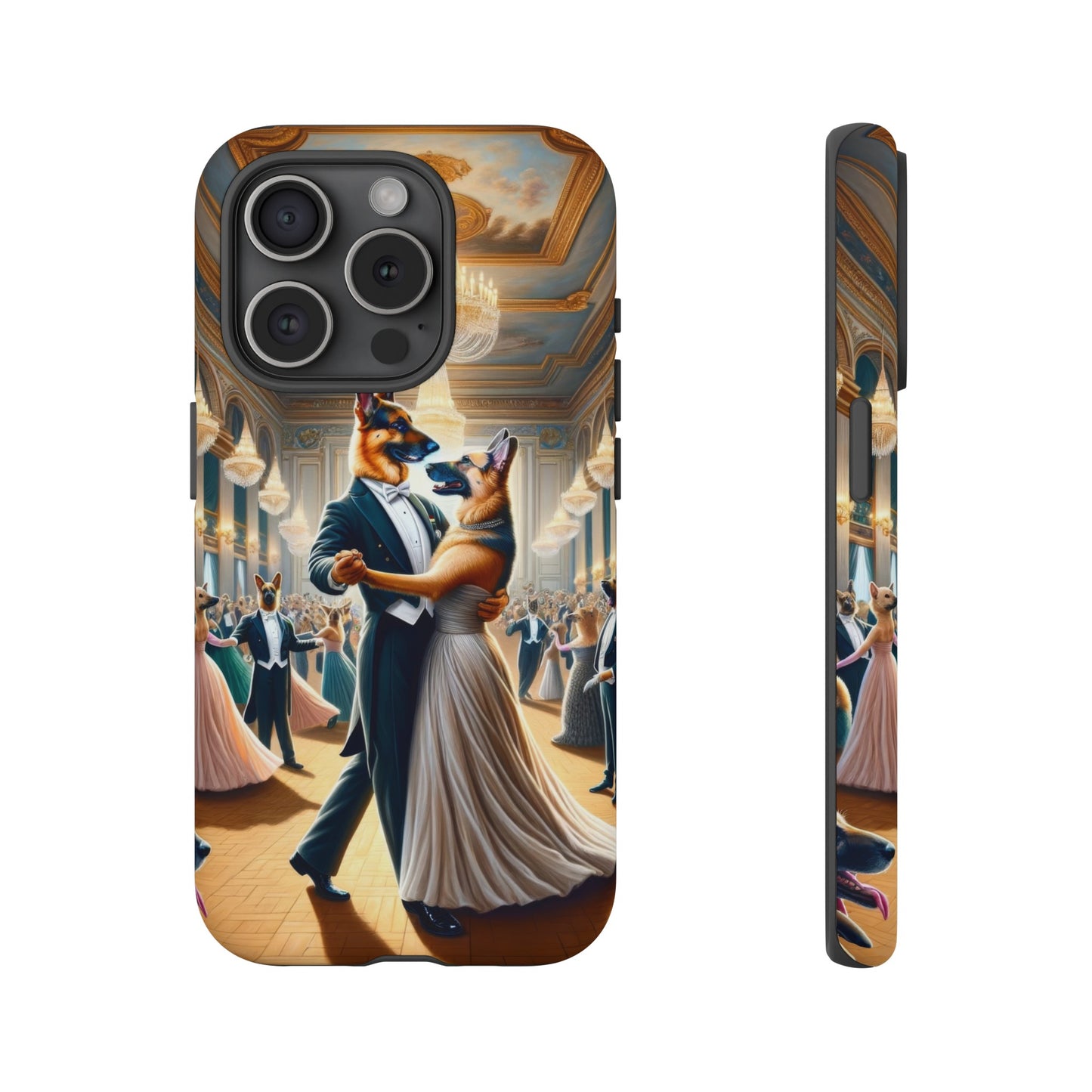 Dancing German Shepherds Tough Phone Case