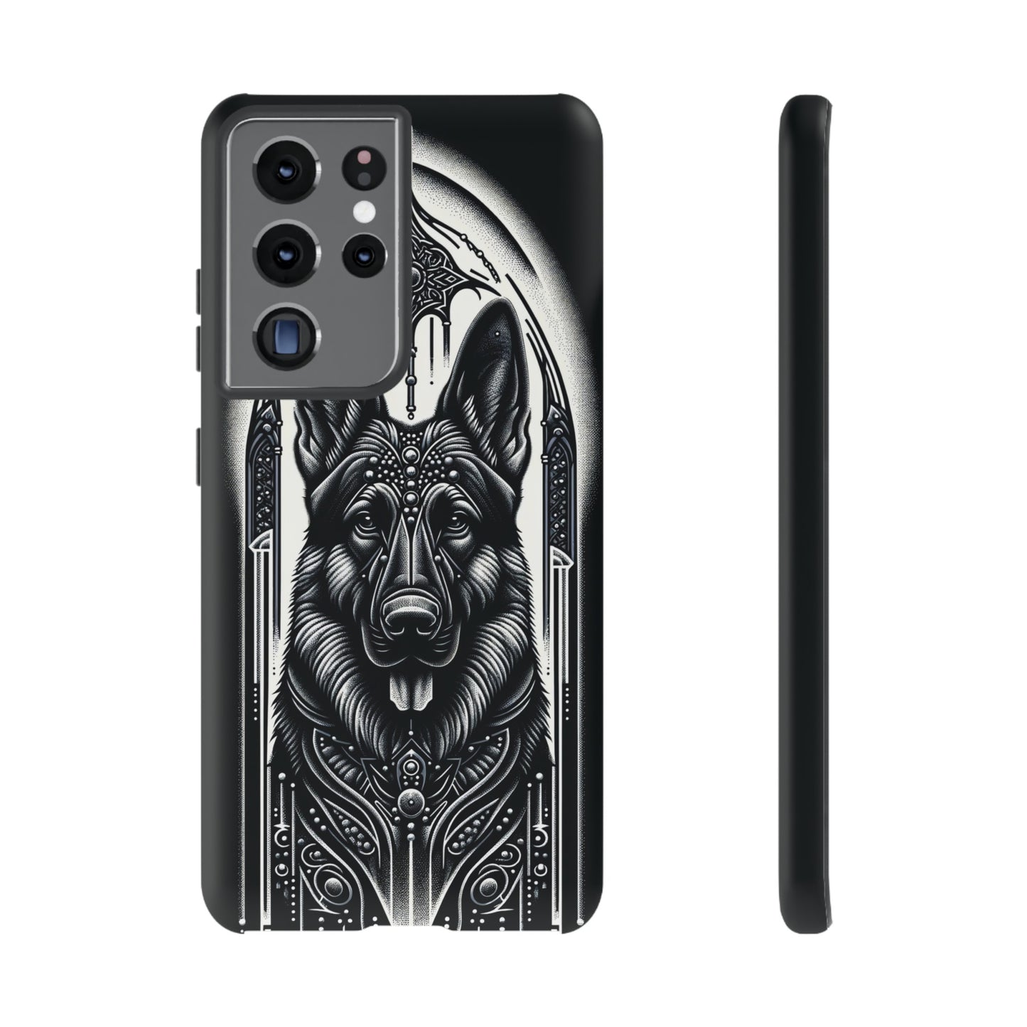 Futuristic German Shepherd Phone Case