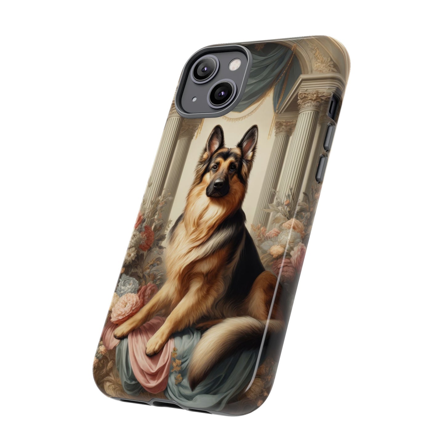 Neo-classical German Shepherd Phone Case