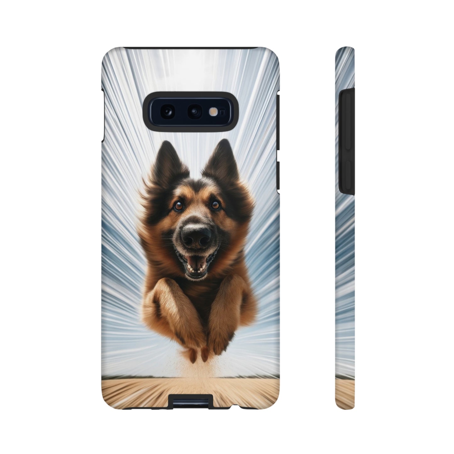 Motion blur German Shepherd Phone Case