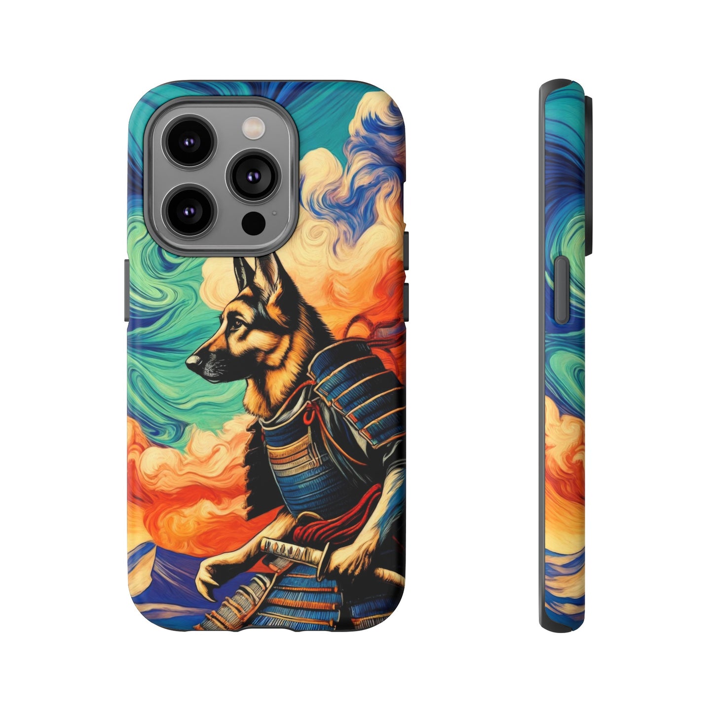 Samurai German Shepherd Phone Case