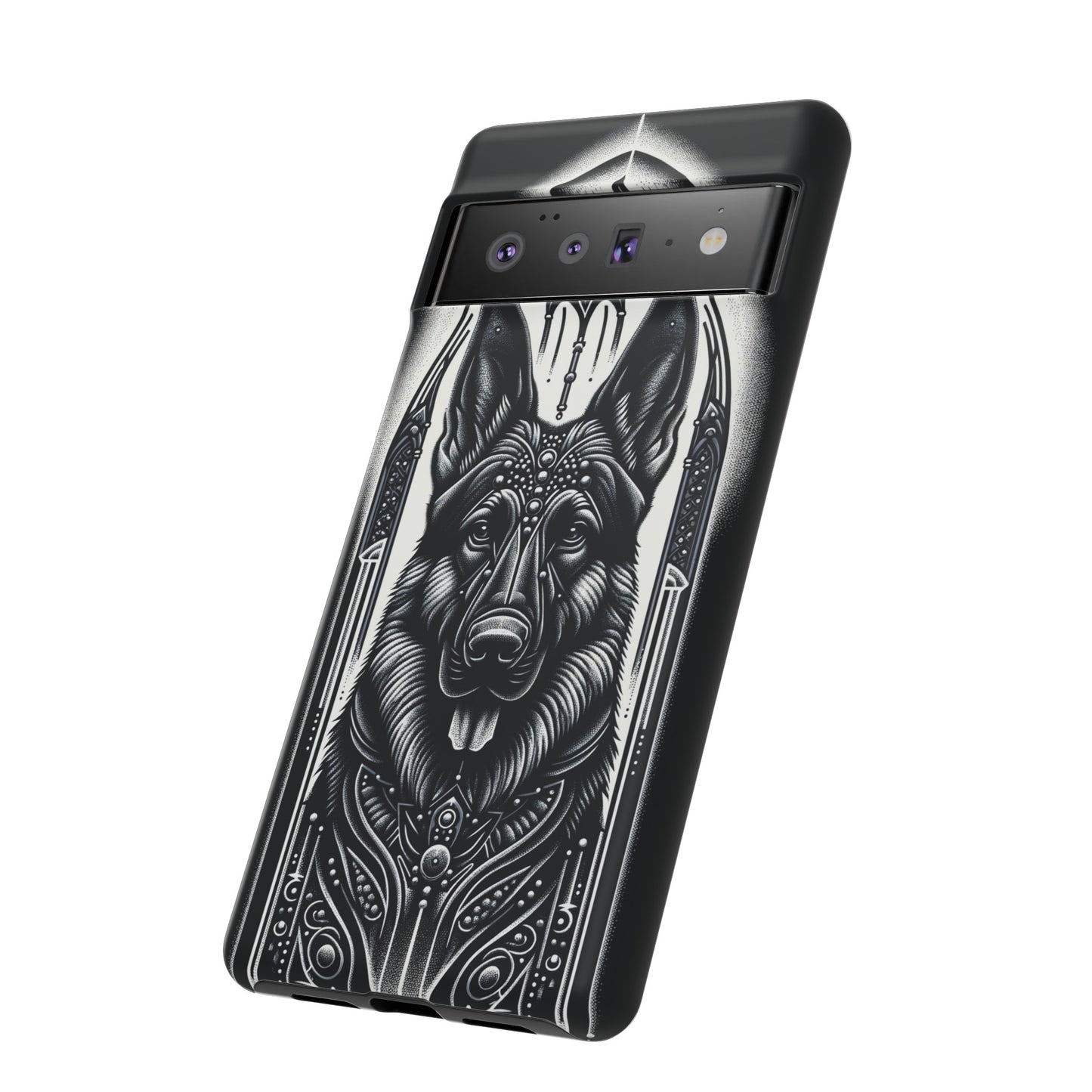 Futuristic German Shepherd Phone Case