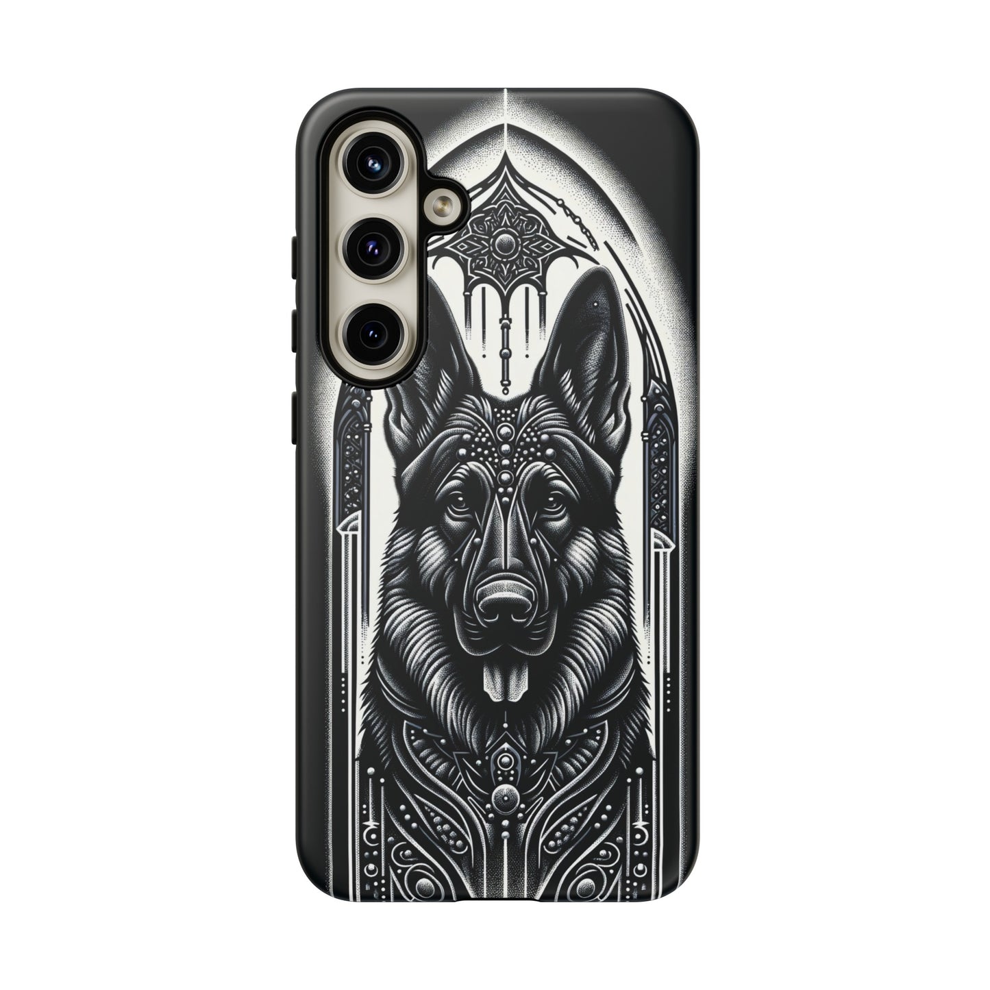 Futuristic German Shepherd Phone Case