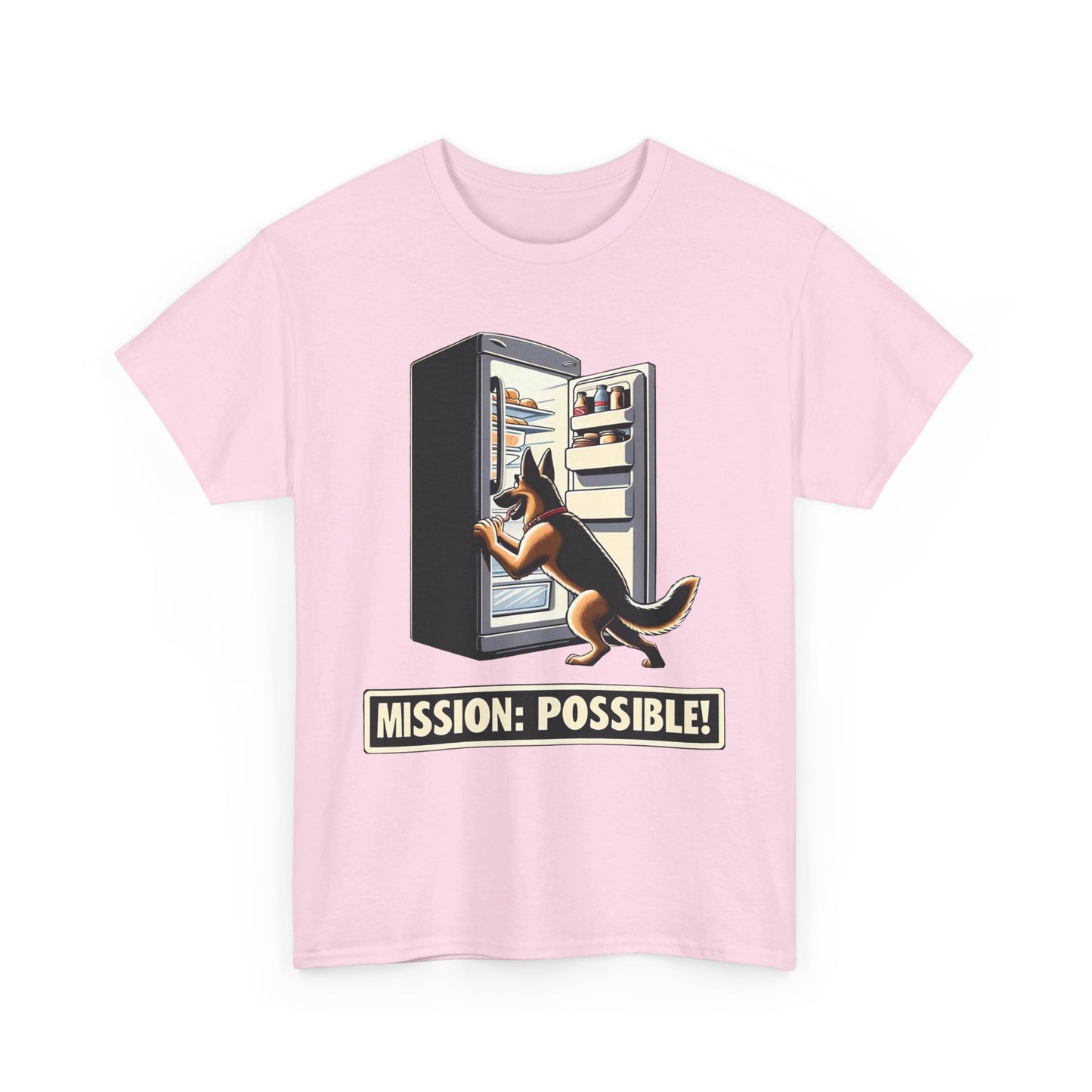 Mission Possible T-Shirt (13 colors) (German Shepherd)