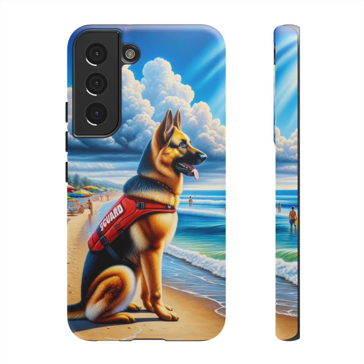 German Shepherd Lifeguard Phone Case