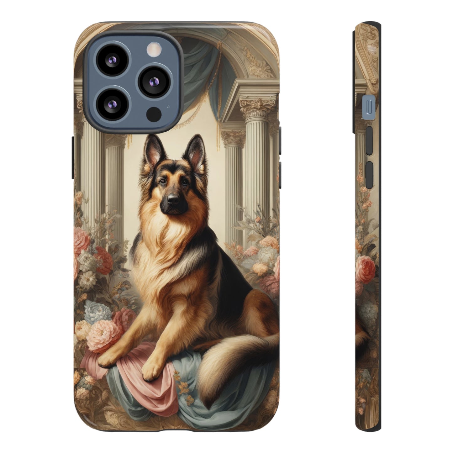 Neo-classical German Shepherd Phone Case