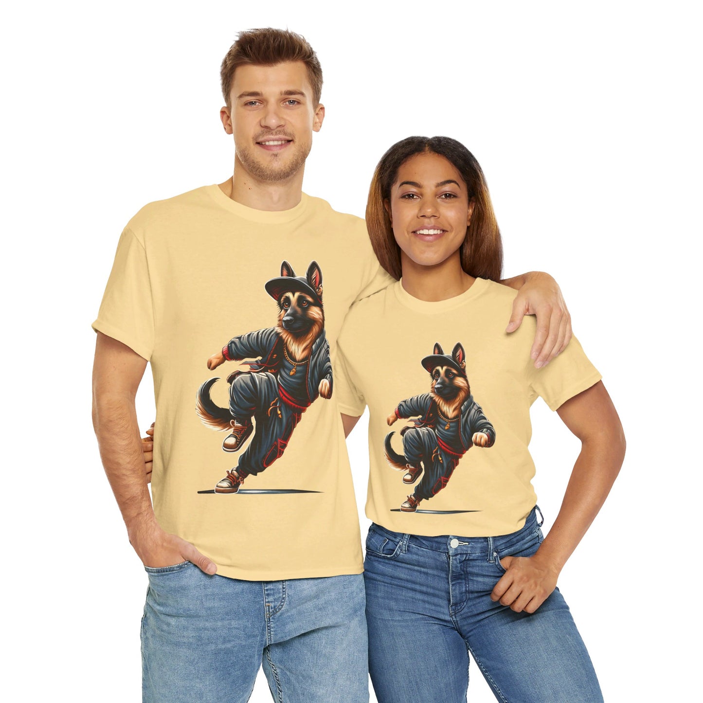 Bust A Move T-Shirt (13 colors) (German Shepherd)