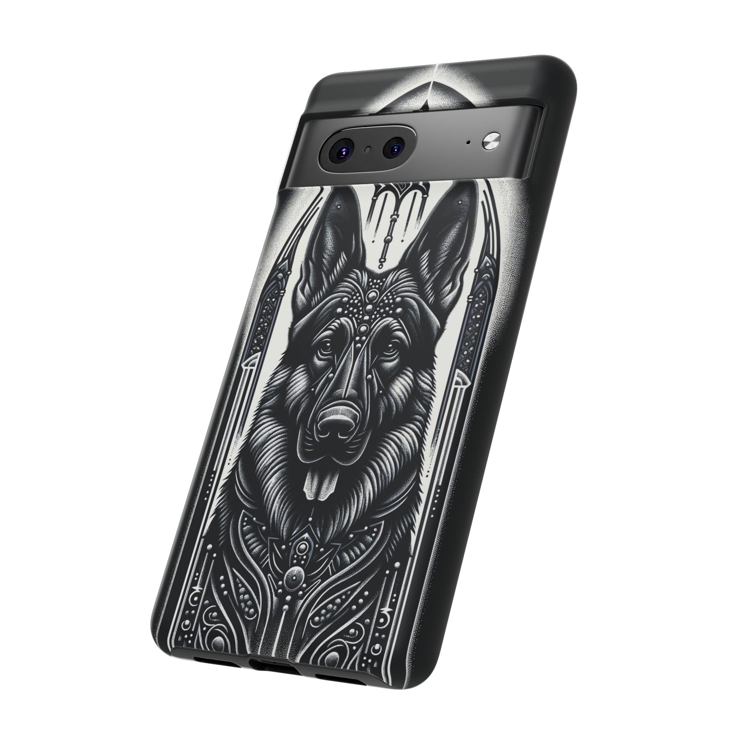 Futuristic German Shepherd Phone Case