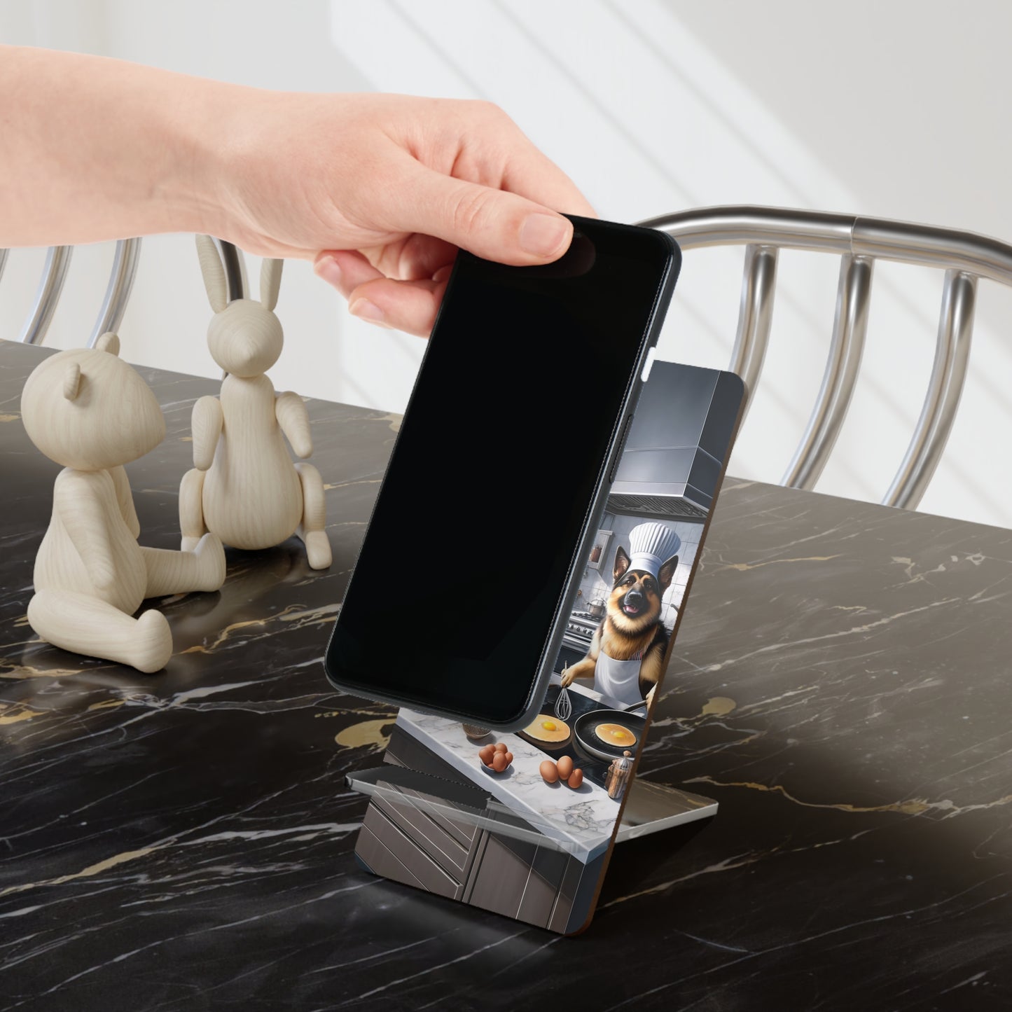 Cooking German Shepherds Smartphone Stand