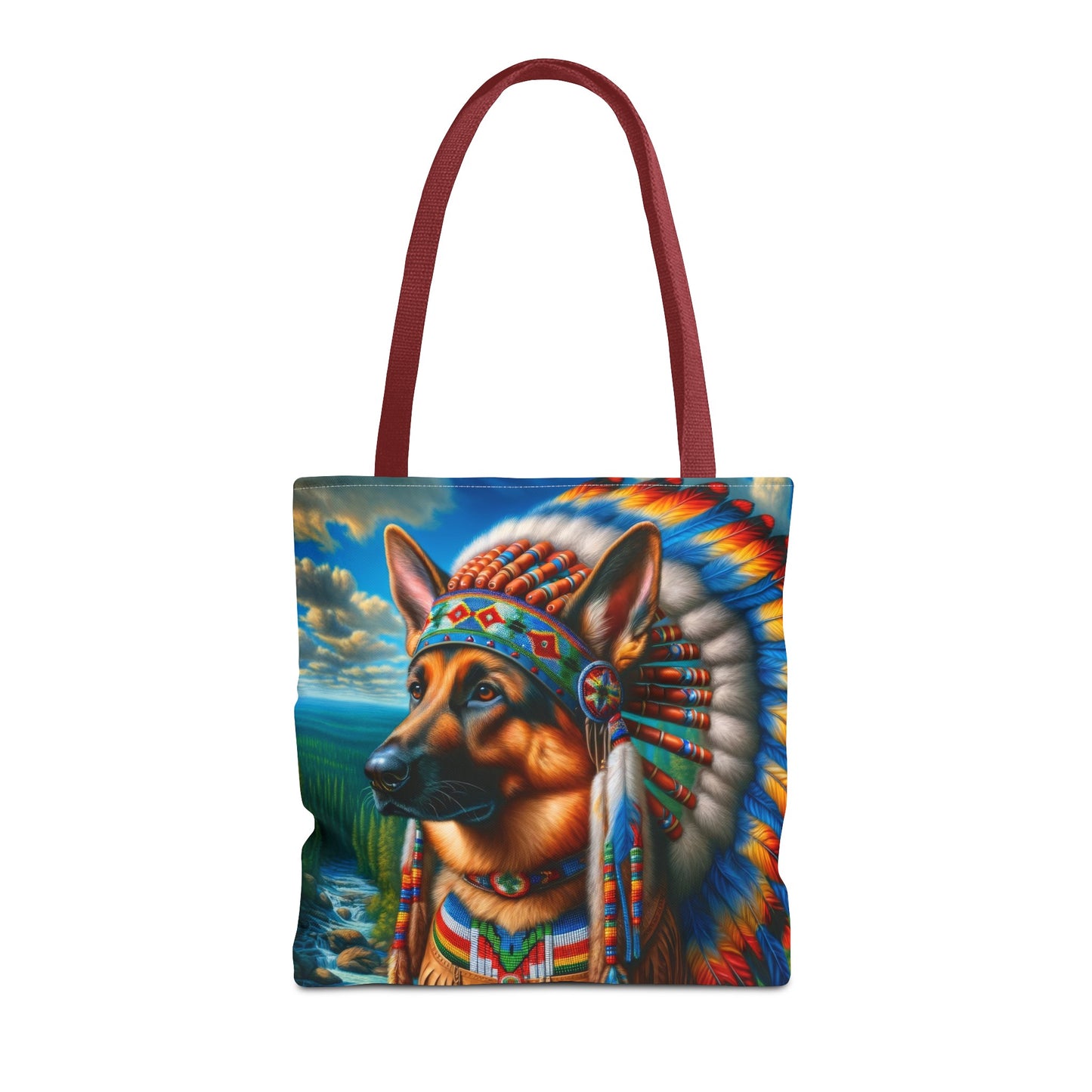 German Shepherd Indian Scented Tote Bag