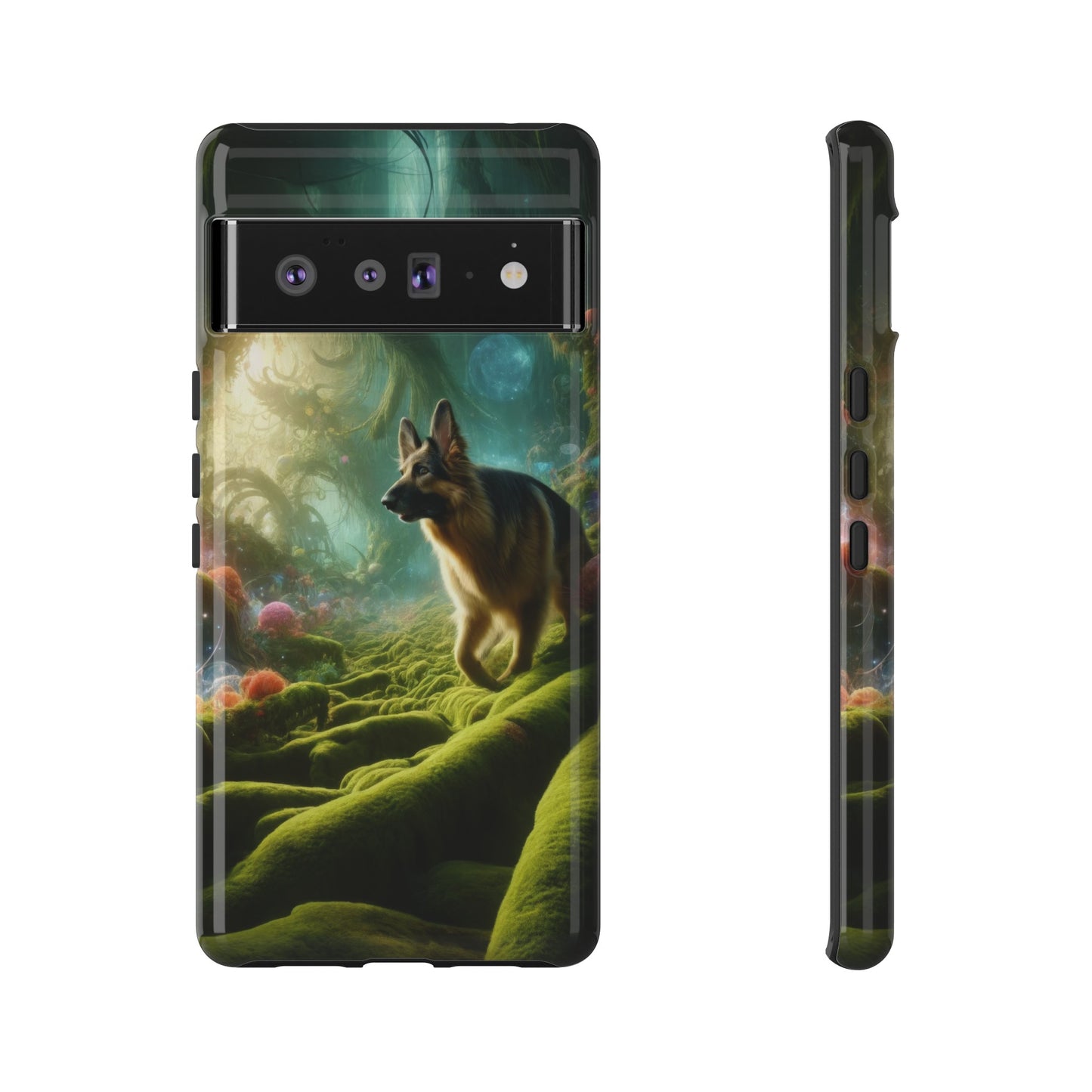 Sci-fi fantasy German Shepherd Phone Case