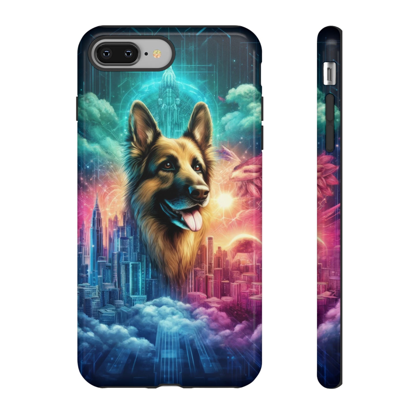 Dreamy fantasy German Shepherd Phone Case