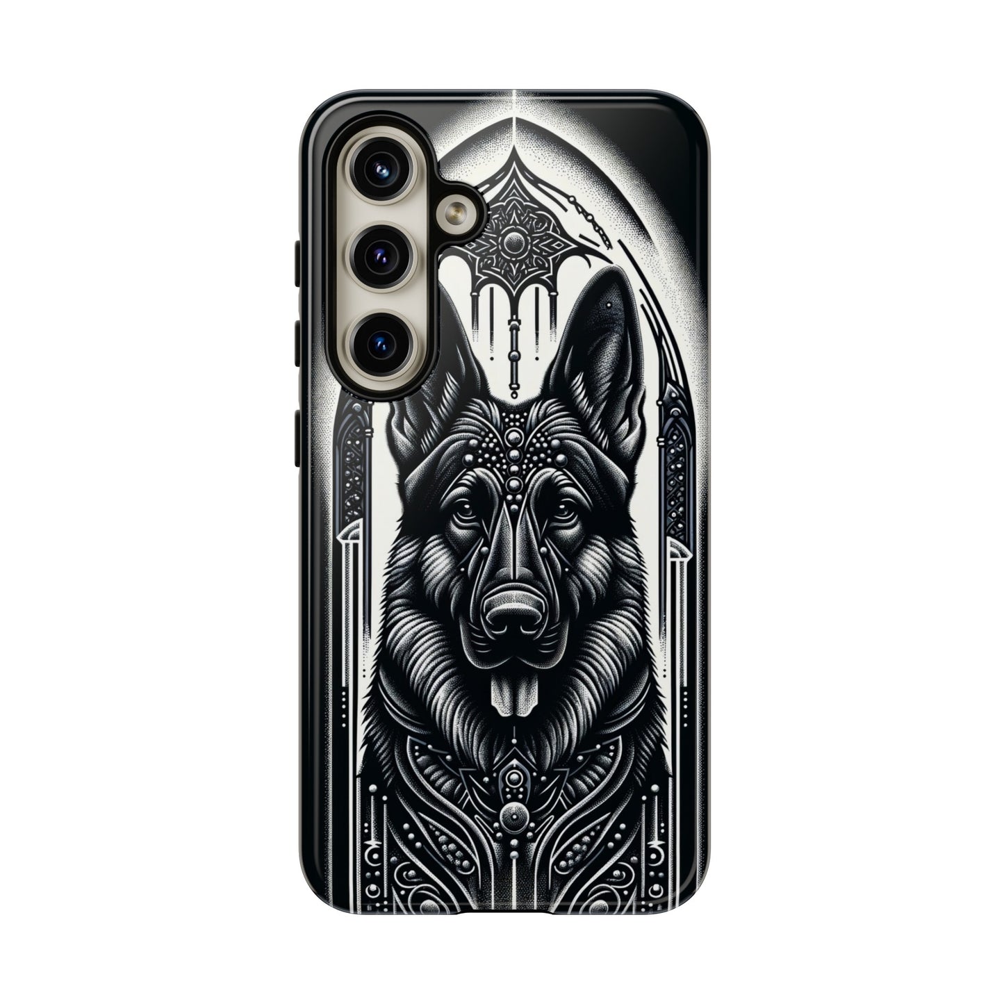 Futuristic German Shepherd Phone Case