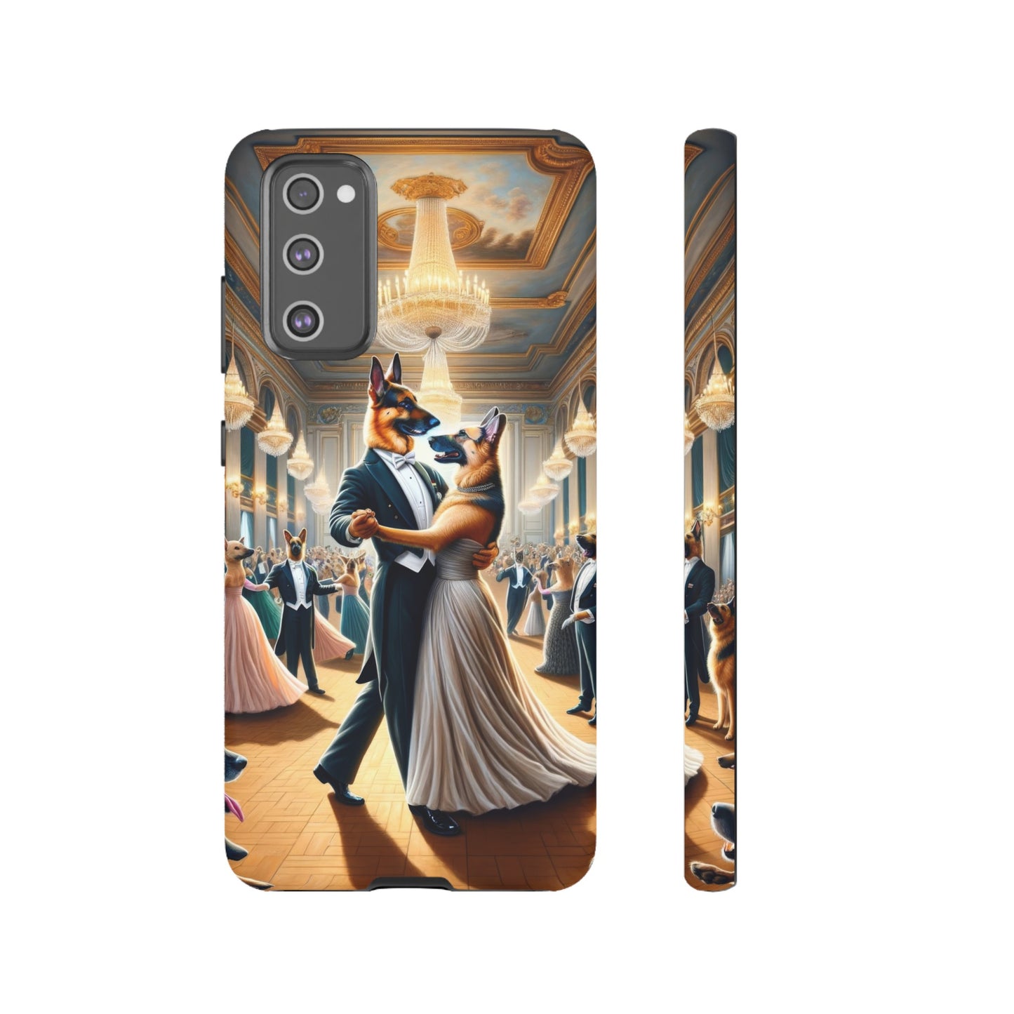 Dancing German Shepherds Tough Phone Case