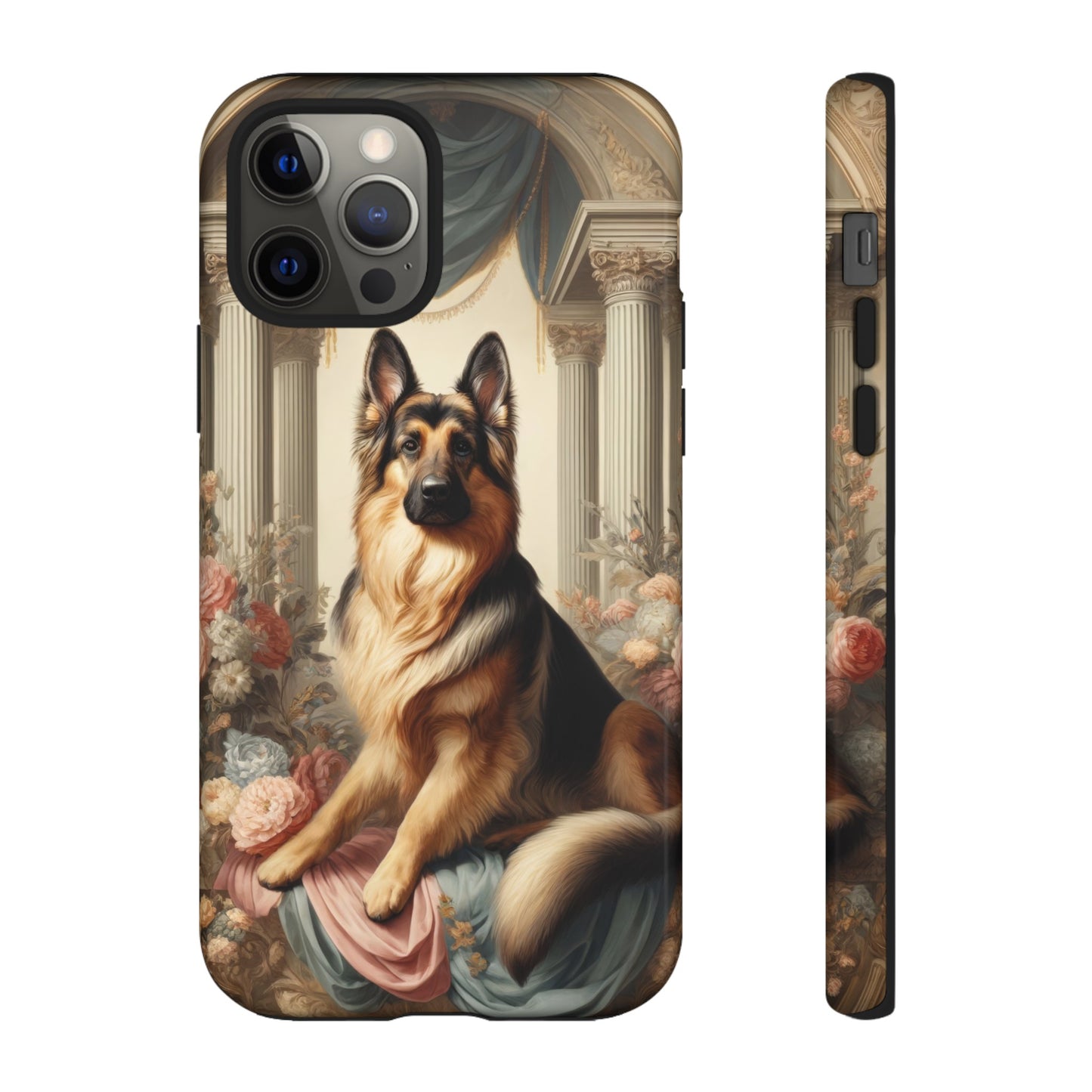 Neo-classical German Shepherd Phone Case